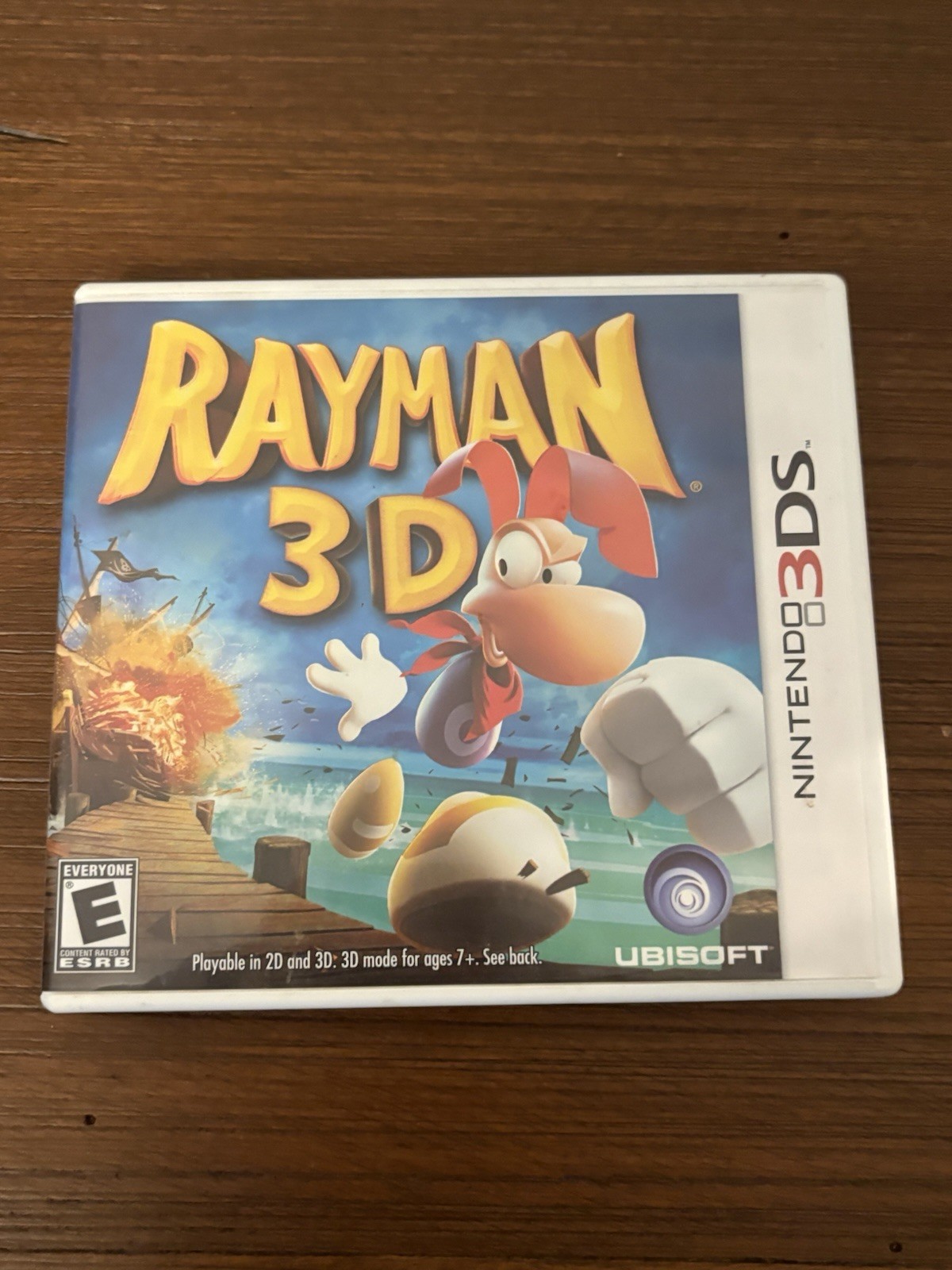 Rayman 3D (Nintendo 3DS, 2011) Adult Owned Excellent