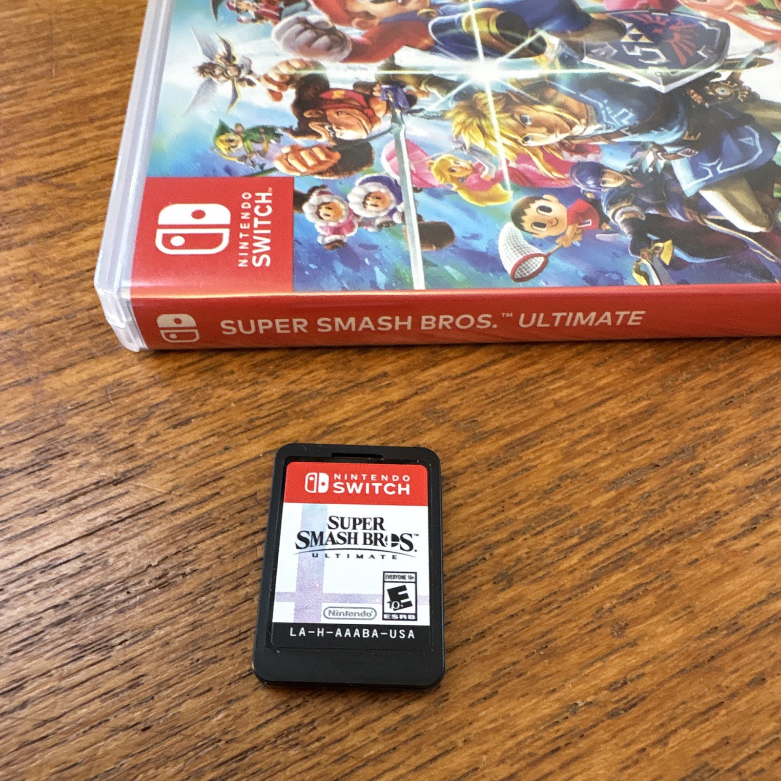 Nintendo Super Smash Bros. Ultimate Switch Cartridge & Case Multiplayer