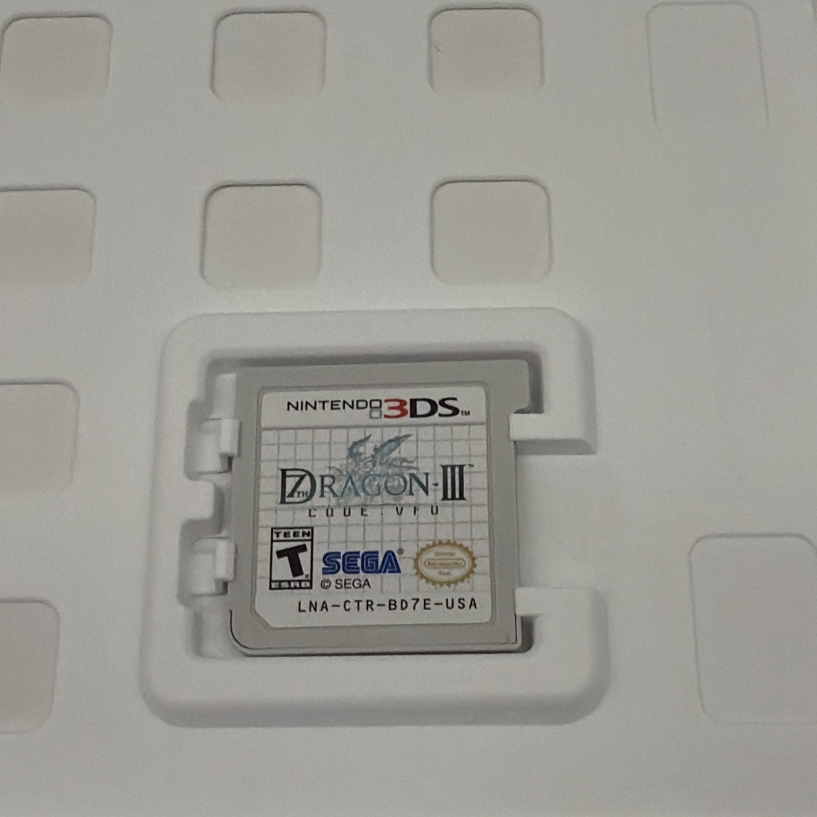 7th Dragon III Code: VFD Bundle (Nintendo 3DS, 2016)!