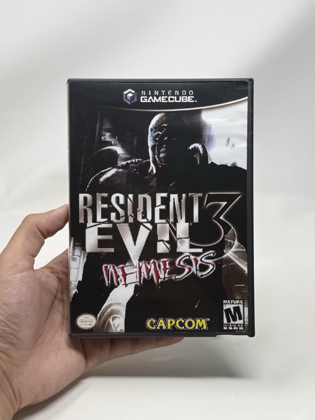 Resident Evil 3 Nemesis Nintendo GameCube Game + Case Mint Disc Custom Artwork