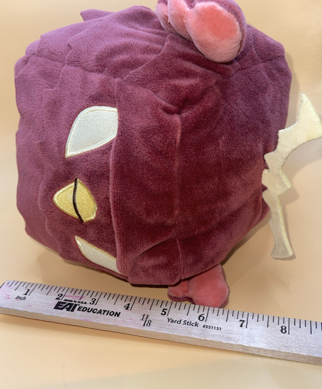 Blox Fruits 8” Falcon Plush Cube 2024 Gamer Robot Roblox Collectible Stuffed Toy