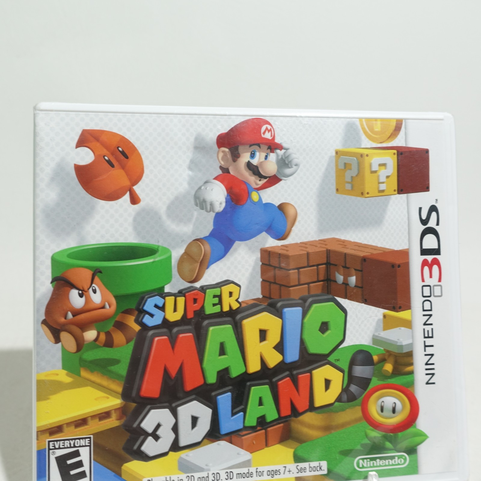 Super Mario 3D Land (Nintendo 3DS, 2011) White Case US Print NEW Factory Sealed