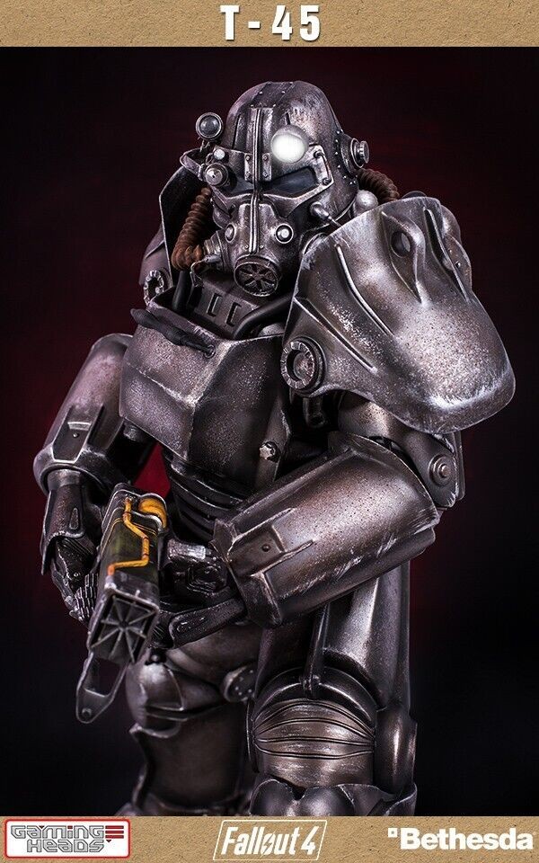 Gaming Heads Fallout 4: T-45 Power Armor Regular Statue SEALED