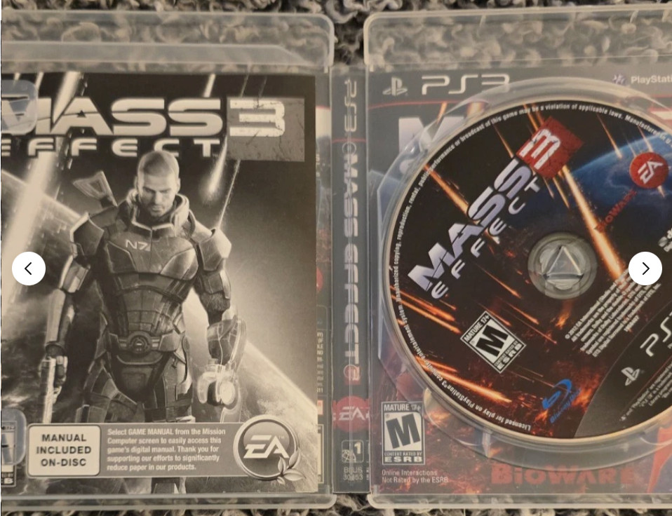 PS3 7 Game Lot inFamous Mass Effect 3 Watch Dogs Dishonored Tomb Raider MK vs DC