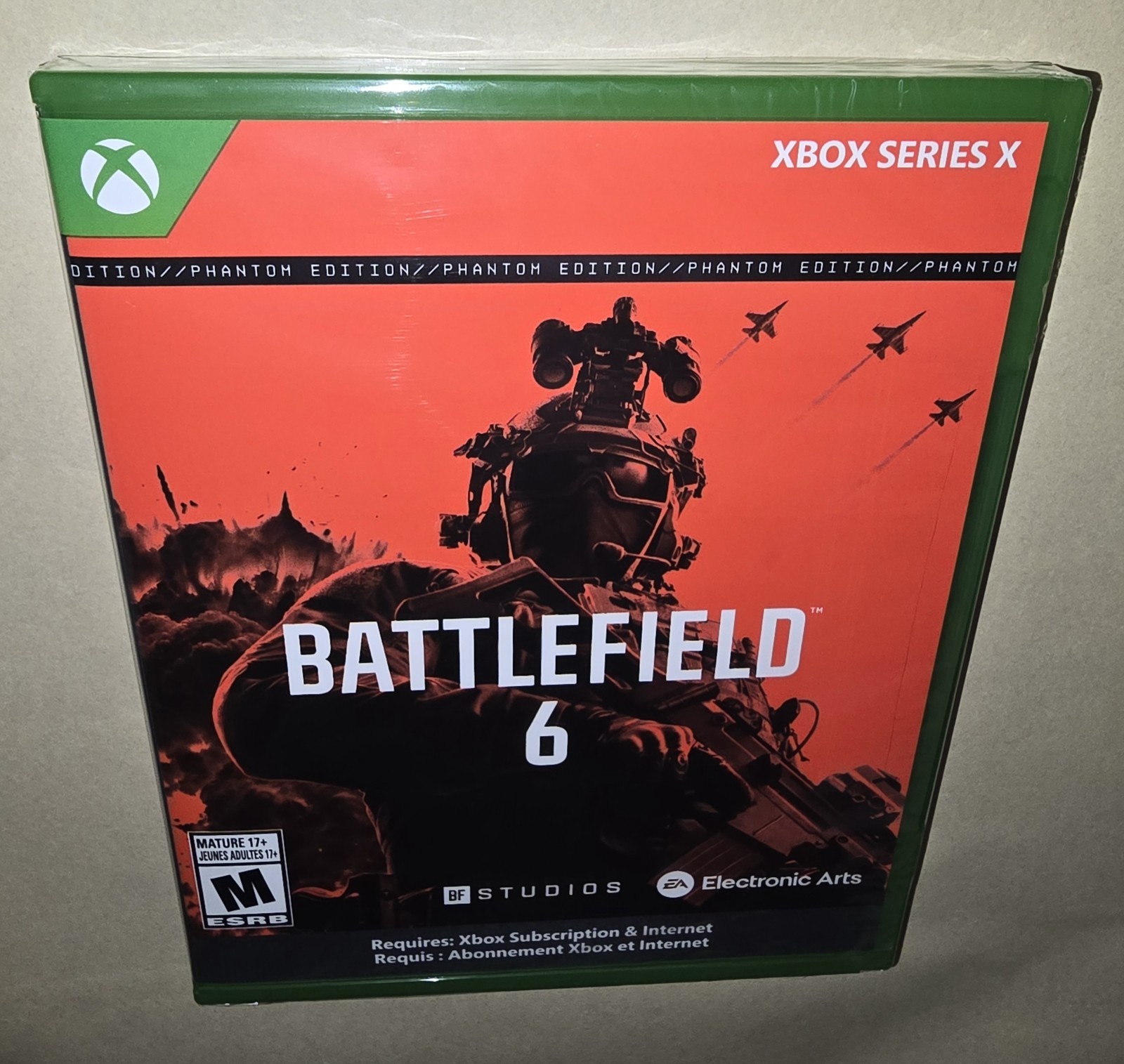 Battlefield 6 Phantom Edition Xbox SERIES X Brand New Factory Sealed