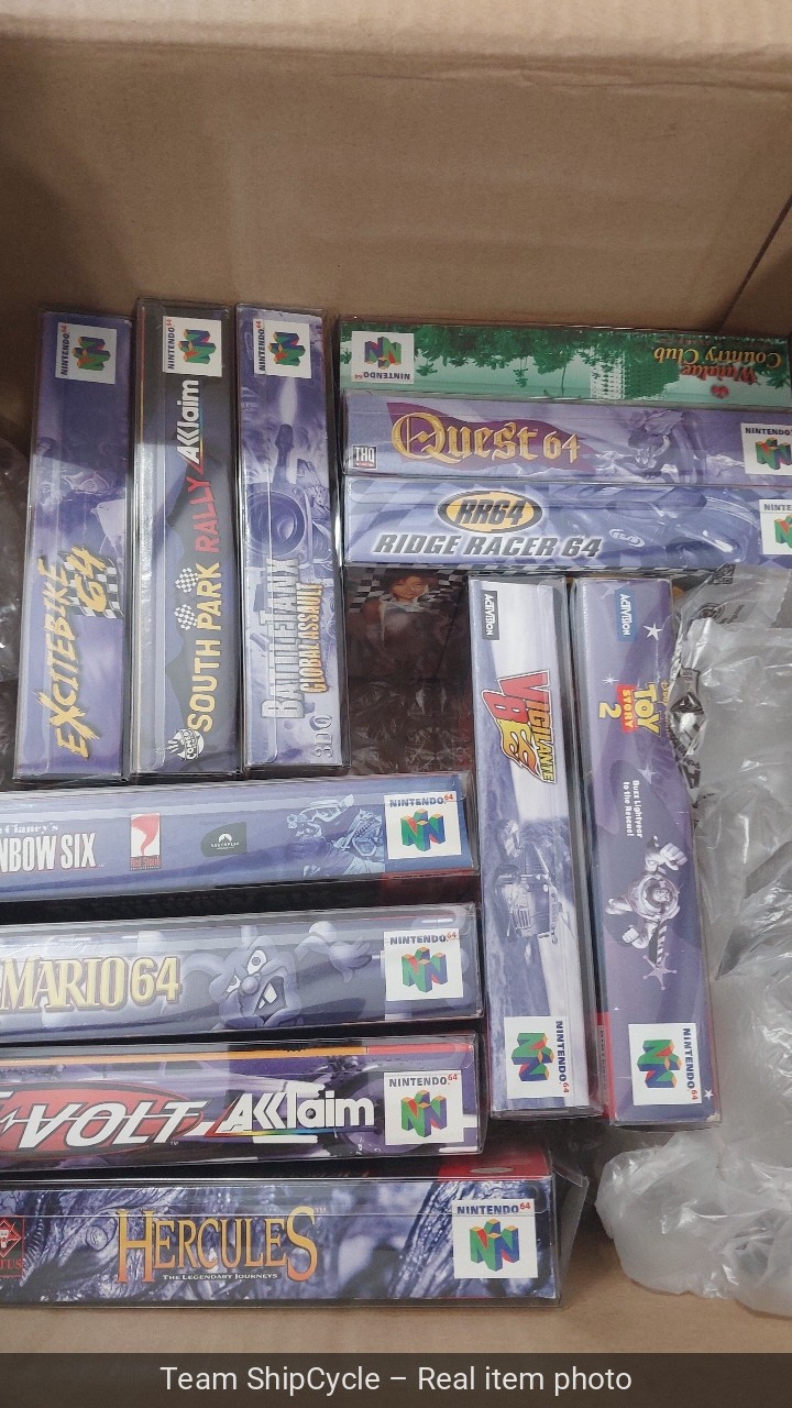 Lot of 12 Nintendo 64 Box Only No Games Dr Mario Quest More READ DE G2U