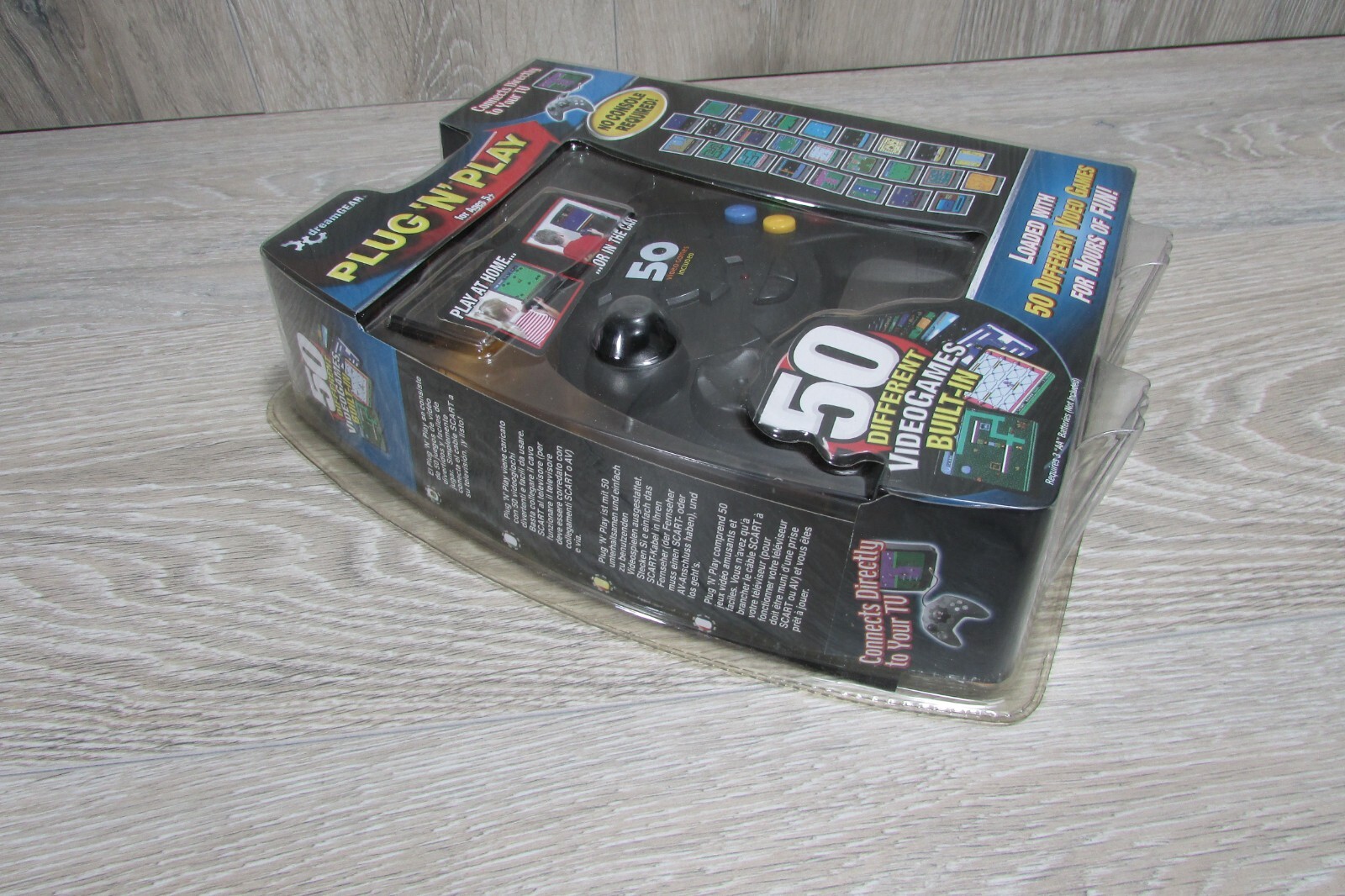 DreamGEAR Plug ‘N’ Play 50 Video Games Connect Directly to TV NEW