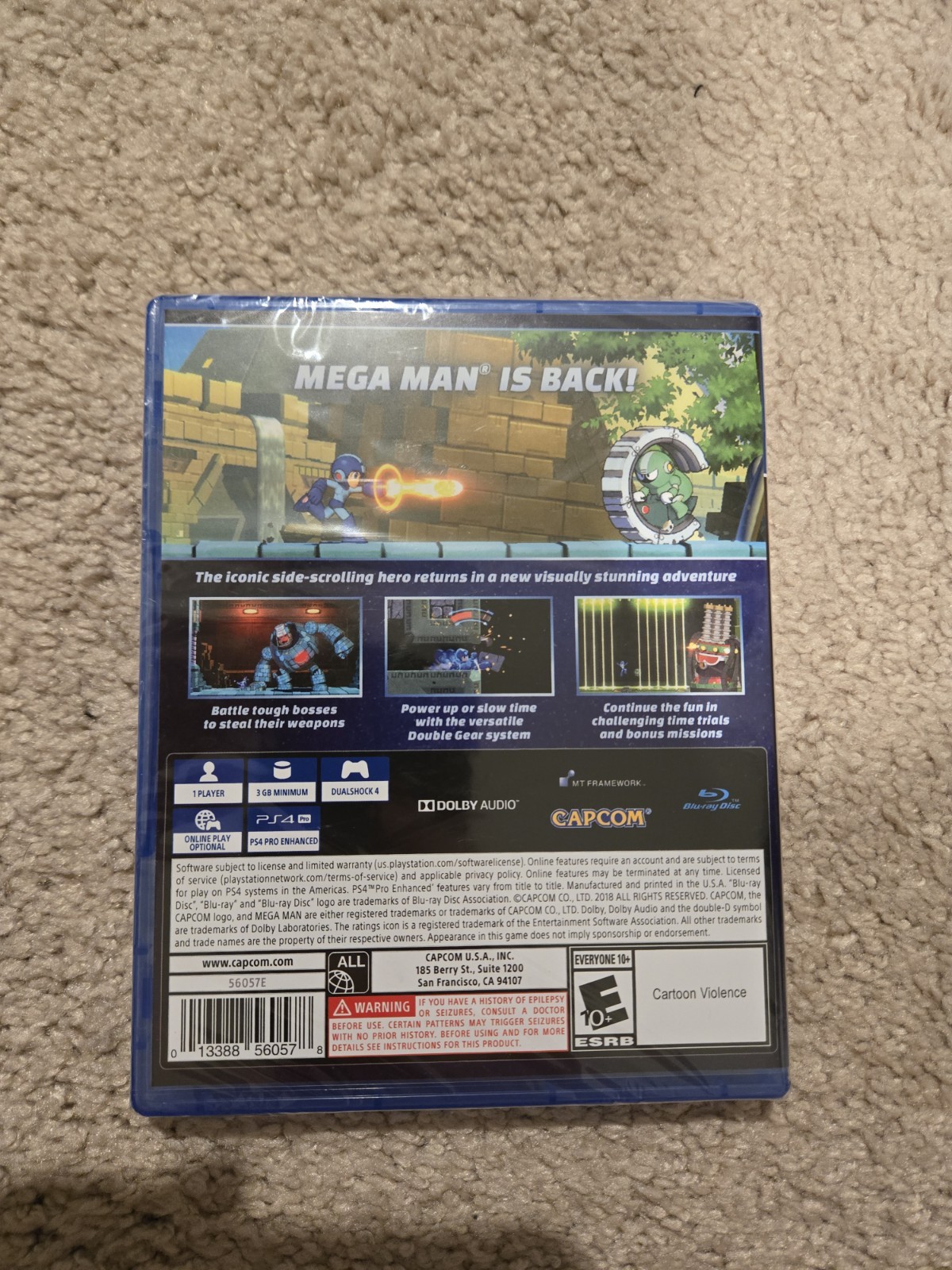 Mega Man 11 PS4 PlayStation 4 Brand New