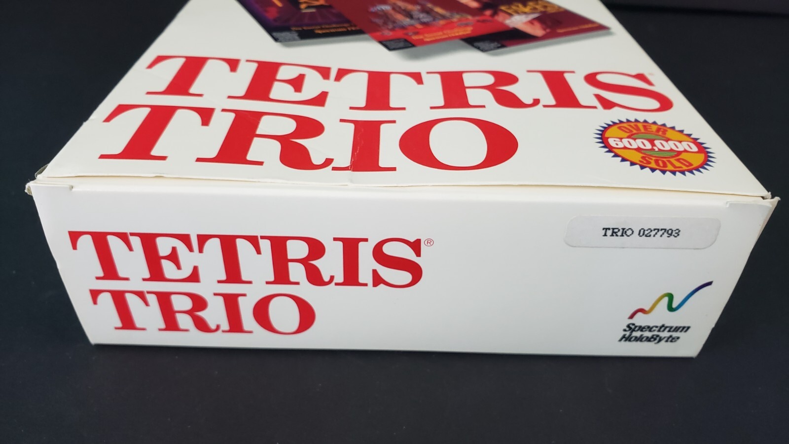 Tetris Trio Spectrum HoloByte IBM PC Video Game Welltris Faces 3.4″ & 5.2 Disks