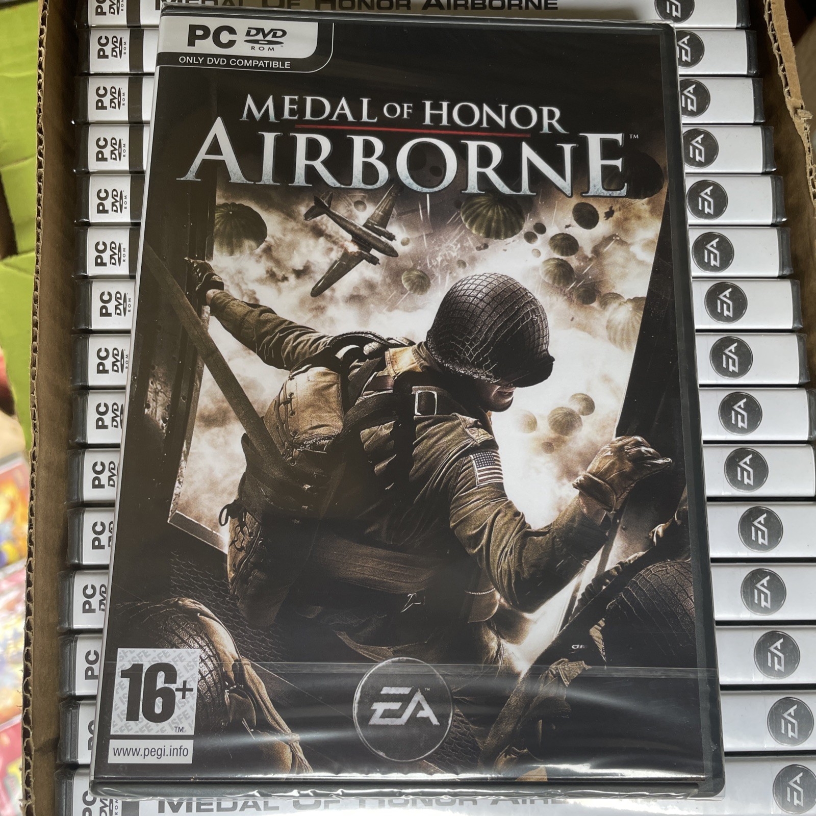 Medal of Honor: Airborne (PC, 2007) DVD SEALED Region Free FREE SHIPPING