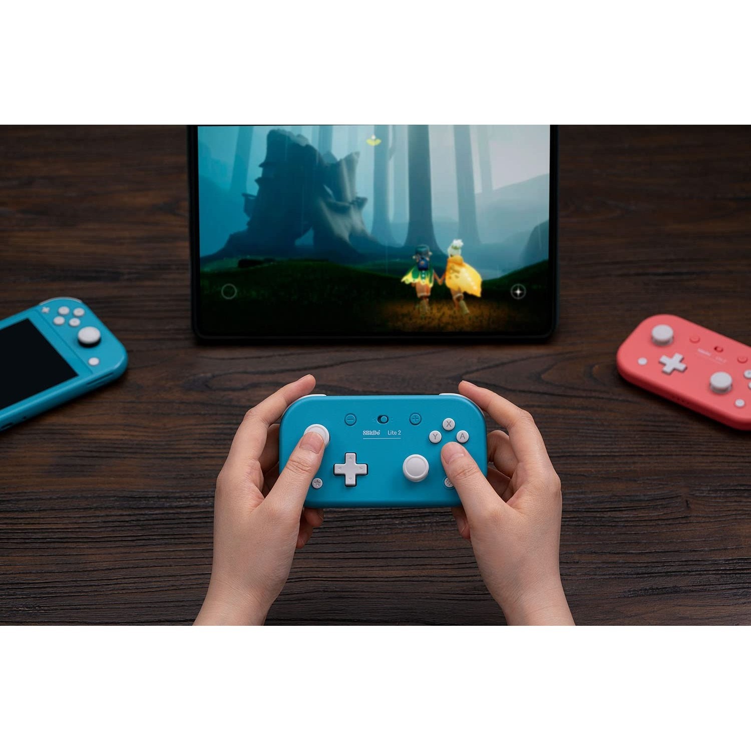8BitDo Lite 2 Bluetooth Gamepad Pink for Switch/Switch Lite/Android/Raspberry Pi
