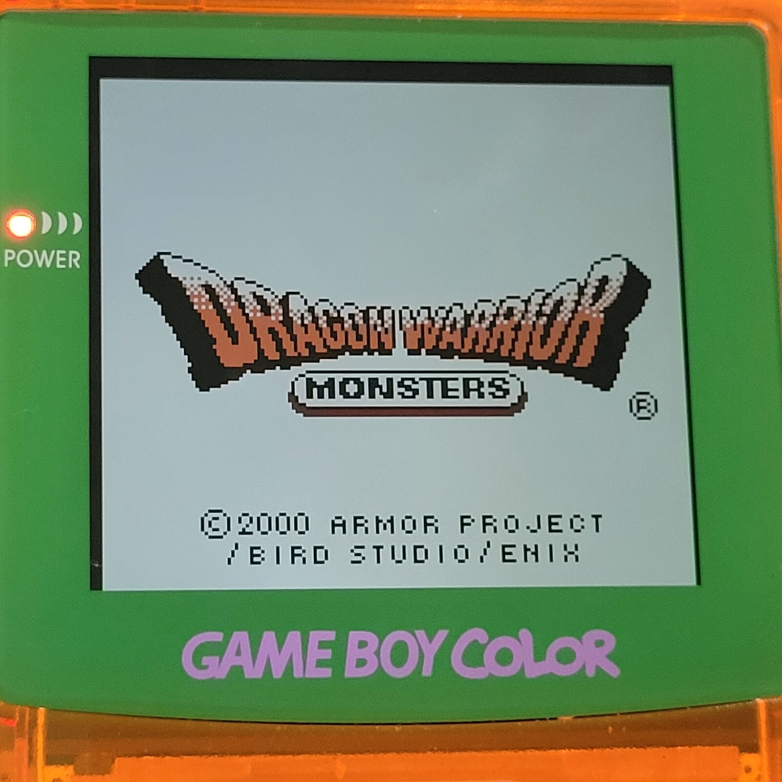 Dragon Warrior Monsters Game Boy Color Nintendo GBC RPG Authentic Saves