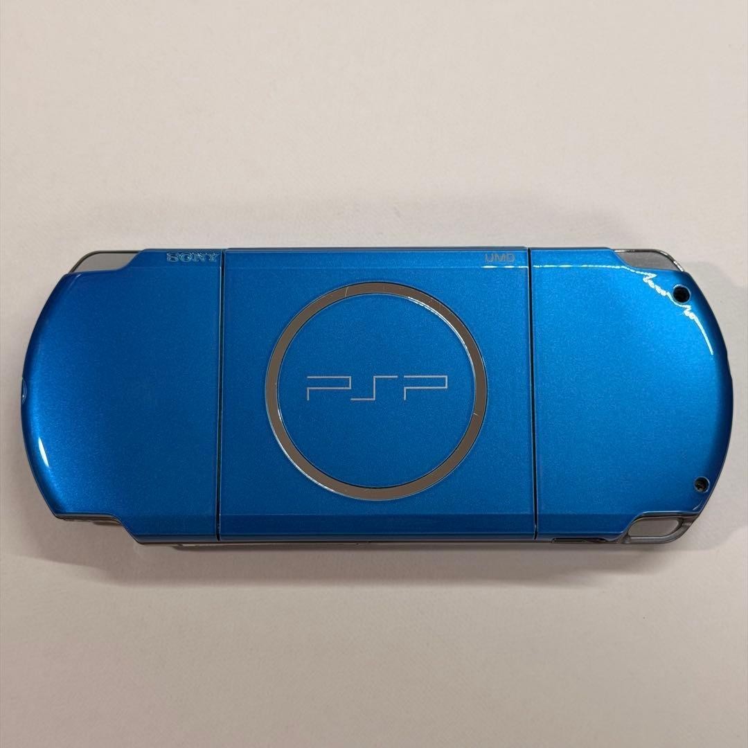 Sony PSP-3000 PSP 3000 Console Vibrant Blue VB Working Tested English language