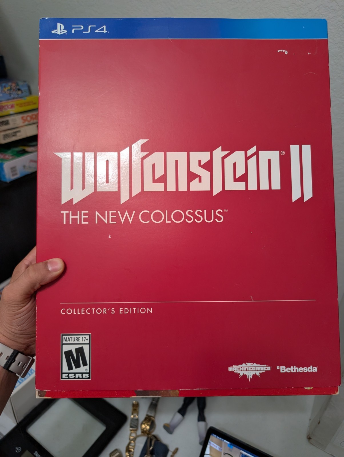 Terror Billy Action Figure from Wolfenstein II Colossus Collectirs Edition