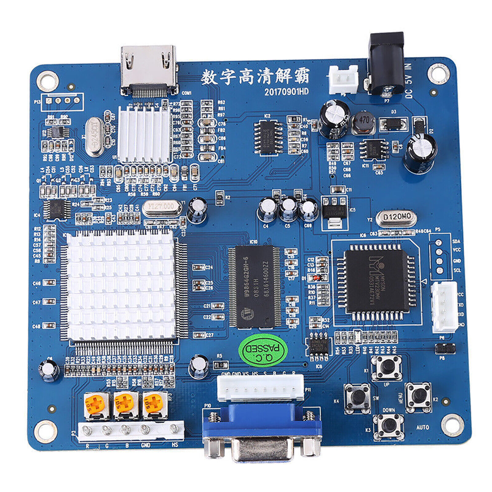 DC 5V 2A HDMI HD Video Output 24-bit Converter Board VGA/RGB/CGA/EGA for Arcade