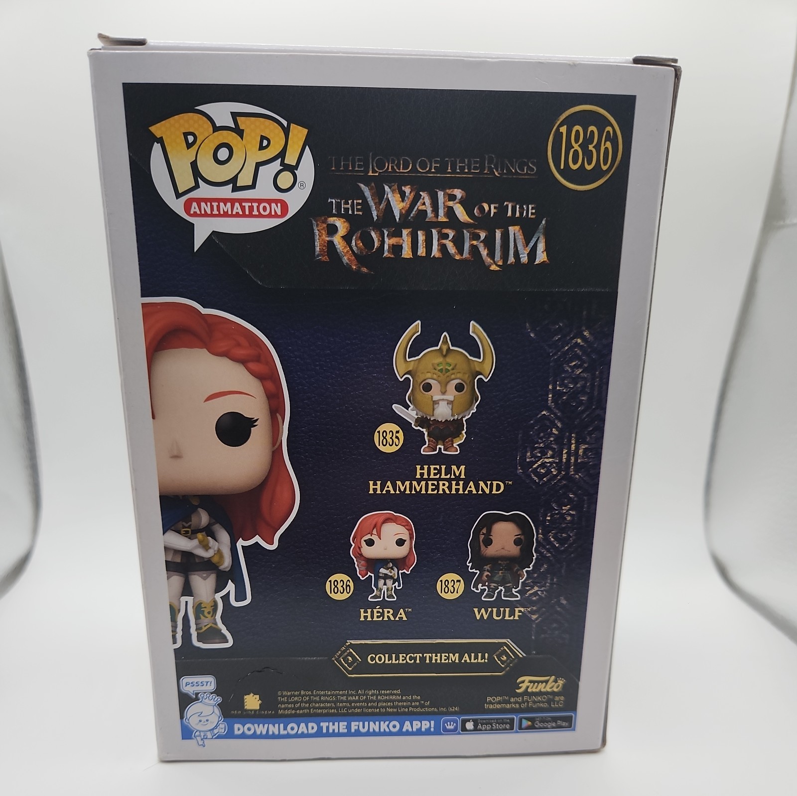 Funko Pop Hera # 1836 War of the Rohirrim Vinyl Figure New in Box