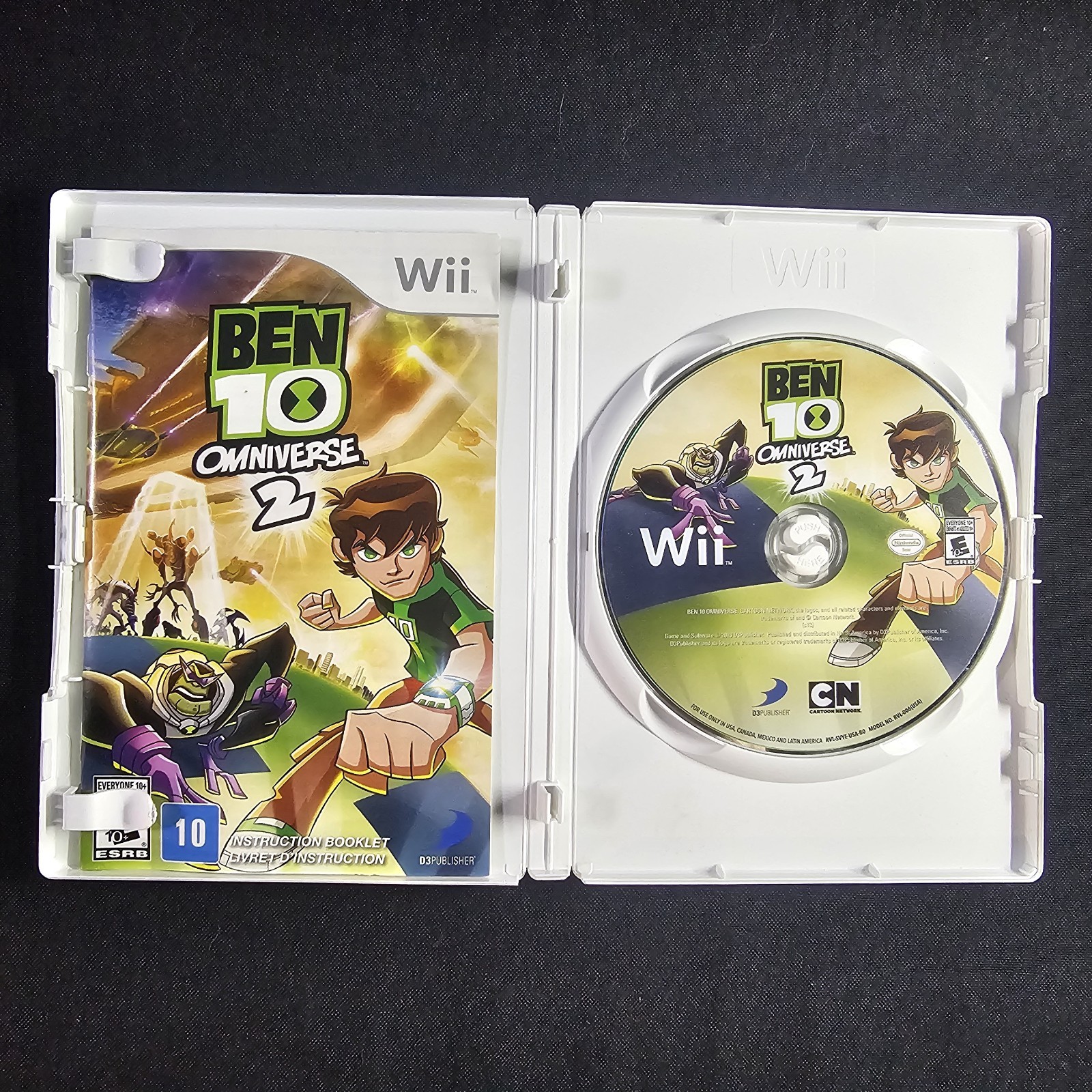 Ben 10 Omniverse 2 – Nintendo Wii – Complete in Box & Resurfaced