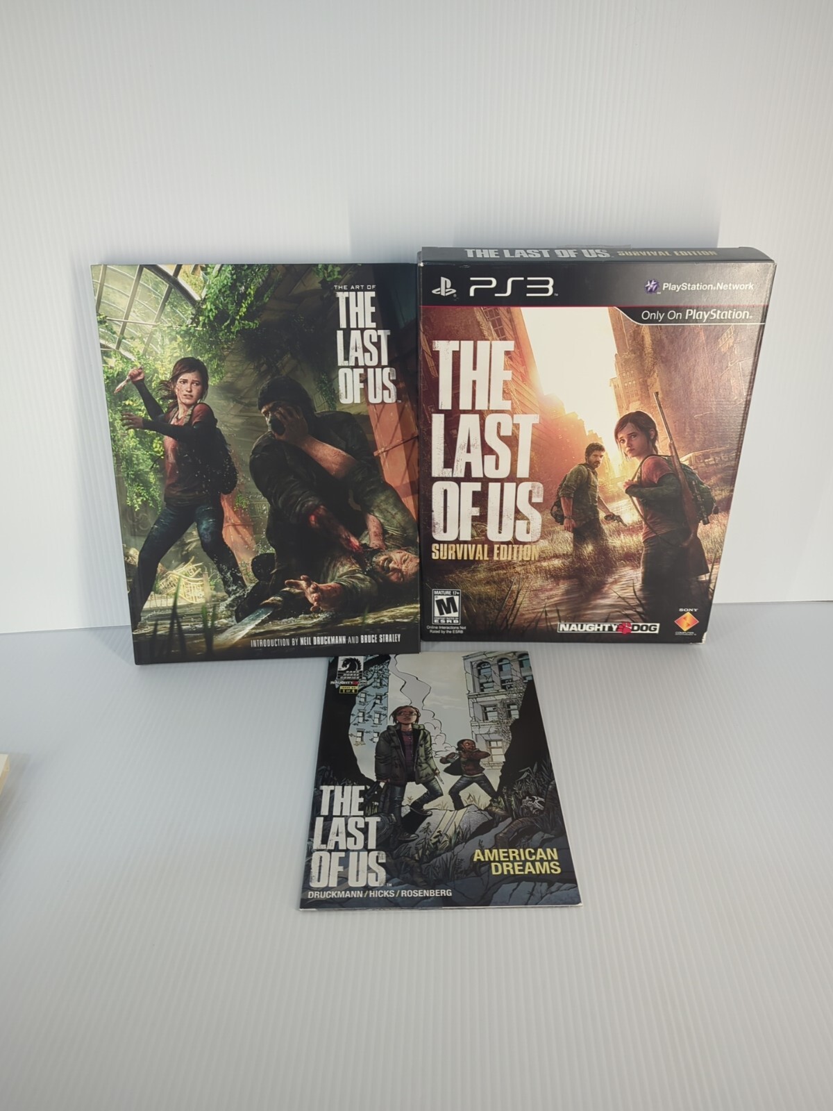 The Last of Us Survival Edition (PlayStation 3, 2013) PS3 Open Box – NO GAME