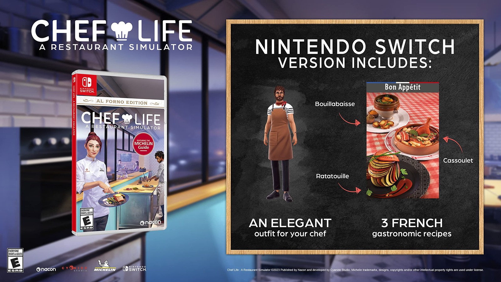 Chef Life: A Restaurant Simulator – Al Forno Edition – Nintendo Switch