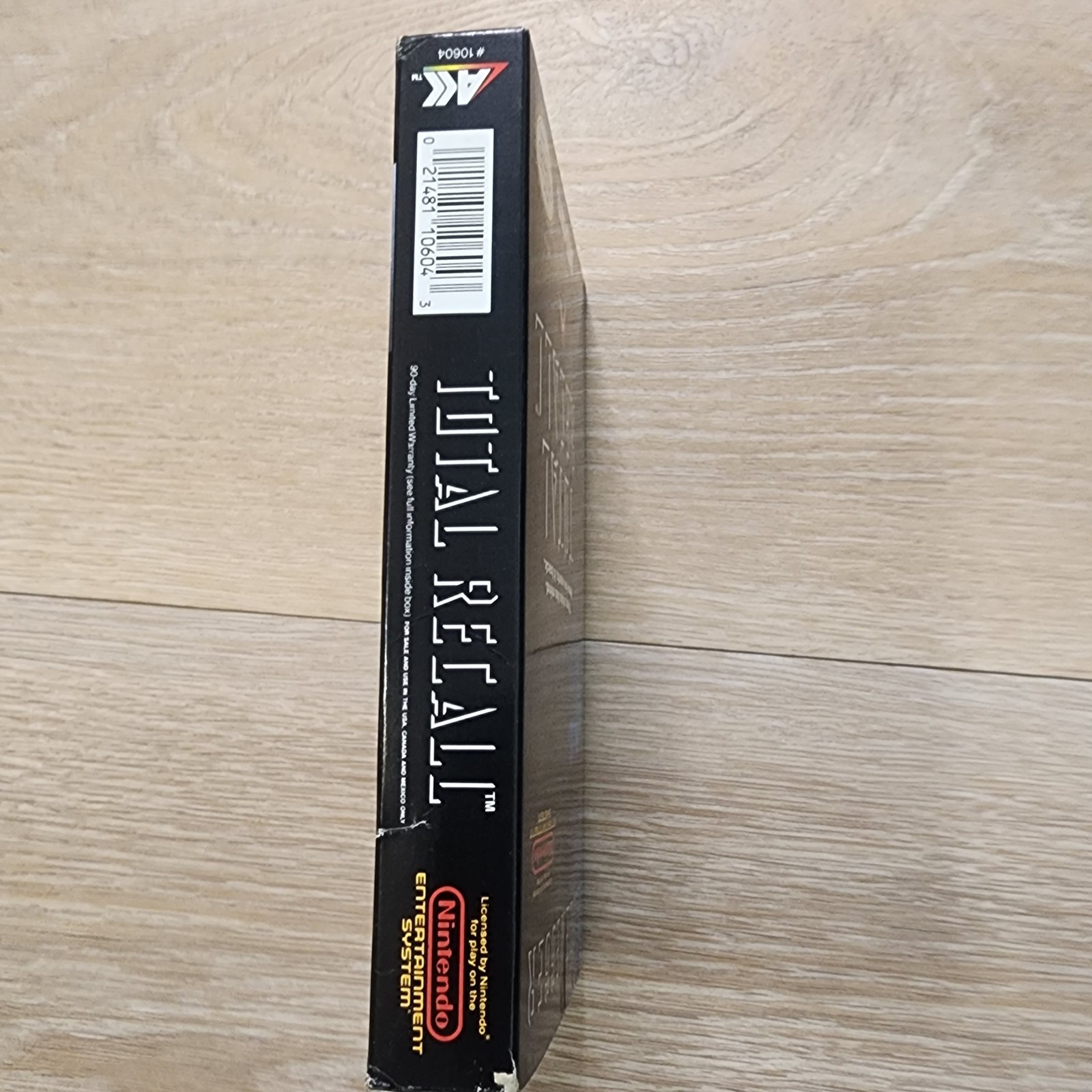 Total Recall (Nintendo Entertainment System, 1990)CIB-NM-VG
