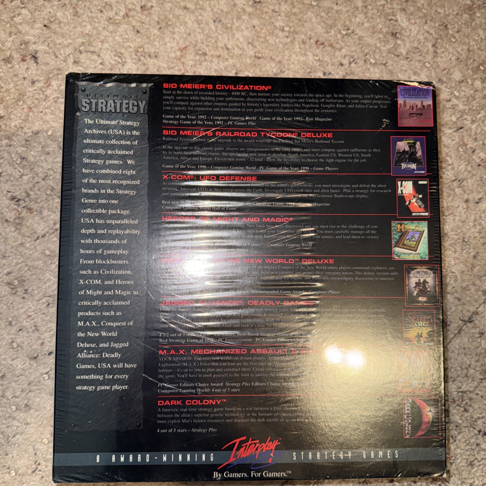 Ultimate Strategy Archives, 1999, Big Box, New & Sealed