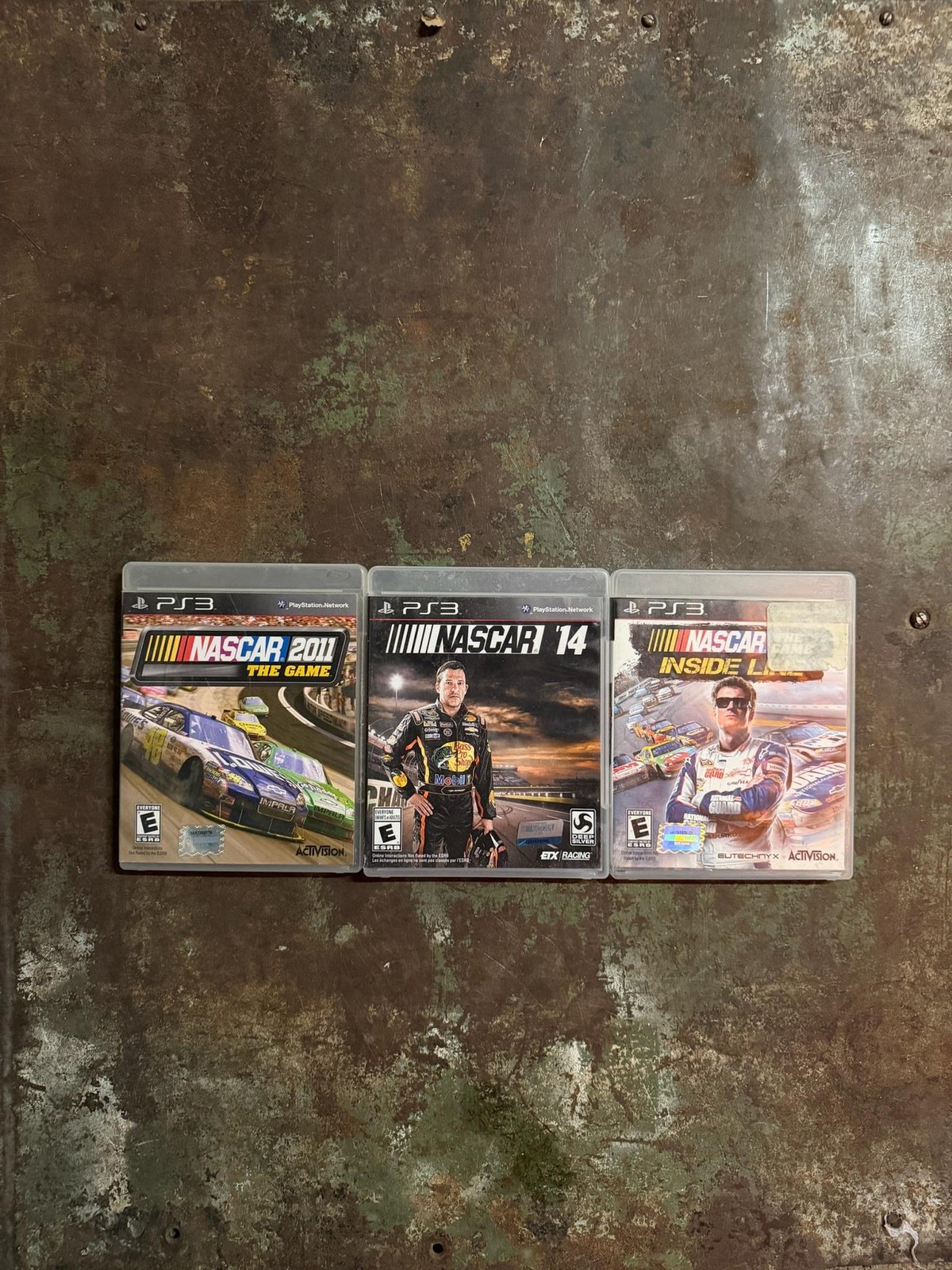 NASCAR 2011 14 Inside Line PS3 Racing Game Lot 3 Activision Deep Silver NTSC-U/C