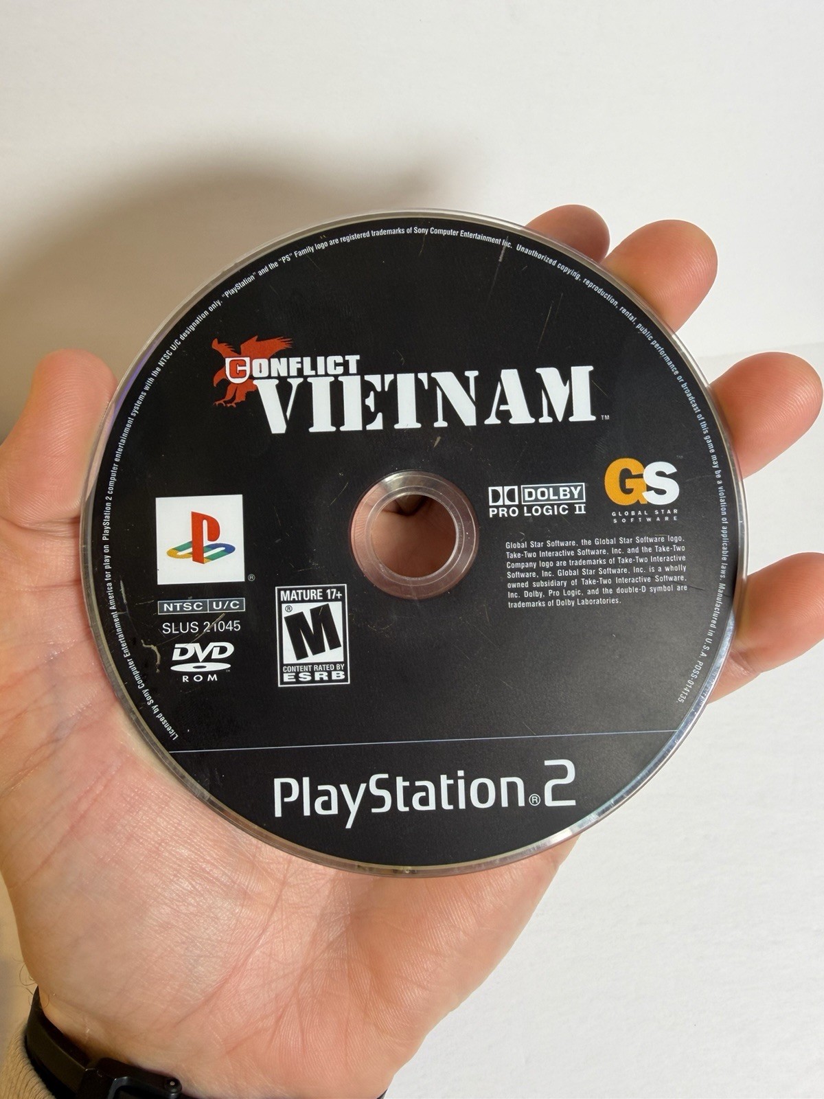 Conflict Vietnam – Sony PlayStation 2 PS2 – Disc Only – Tested