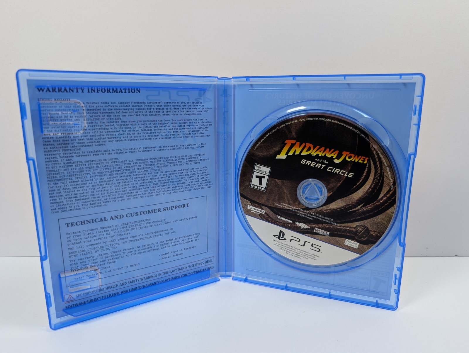 Indiana Jones And The Great Circle Sony PlayStation 5 PS5 Game – Free Shipping