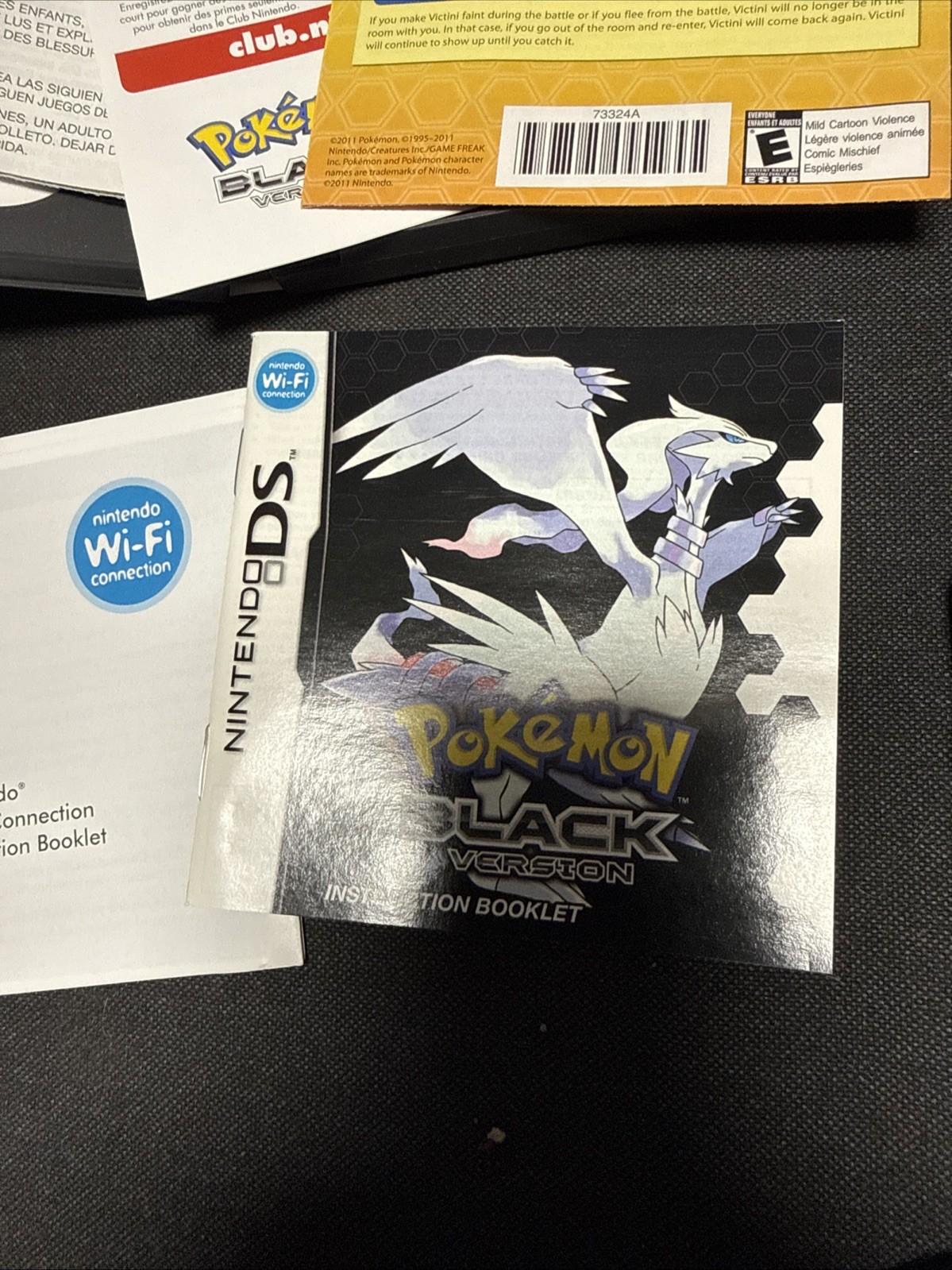 Pokemon: Black Version (Nintendo DS, 2011)