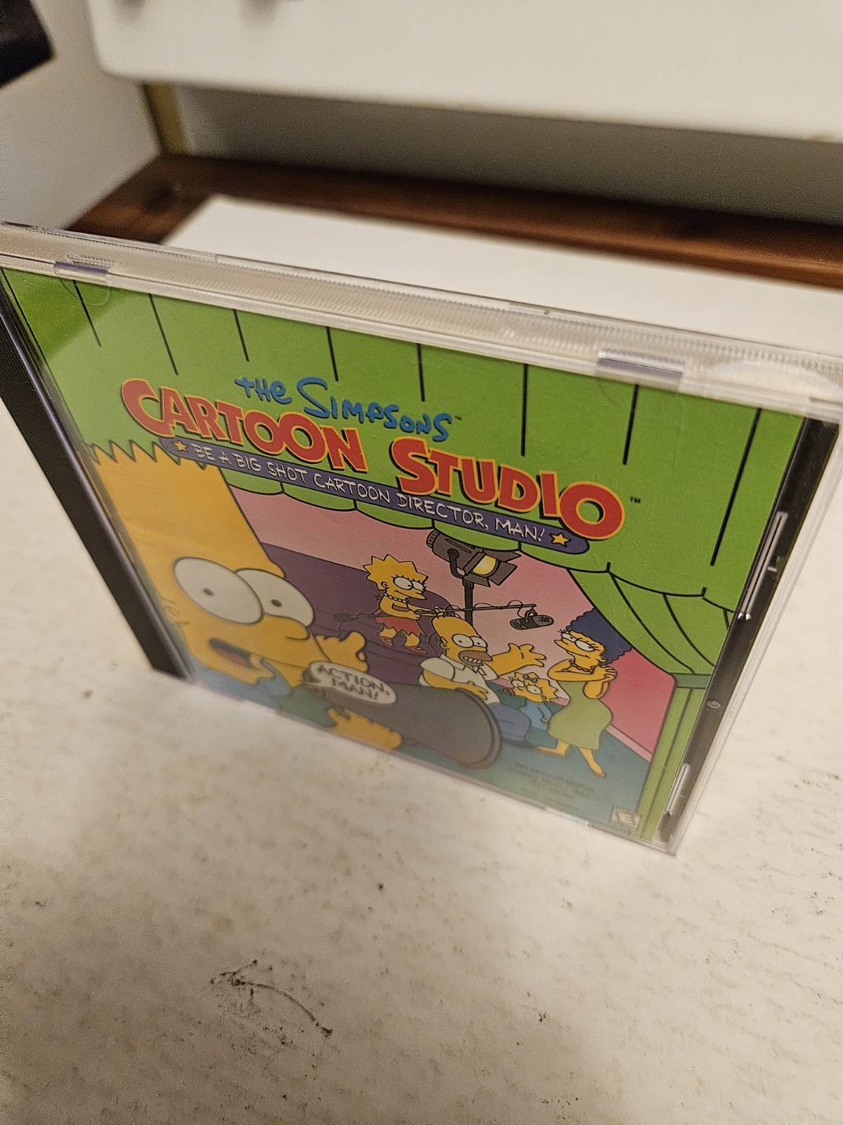 The Simpsons Cartoon Studio PC Game CD-ROM Windows 95 Win 98 Macintosh Mac