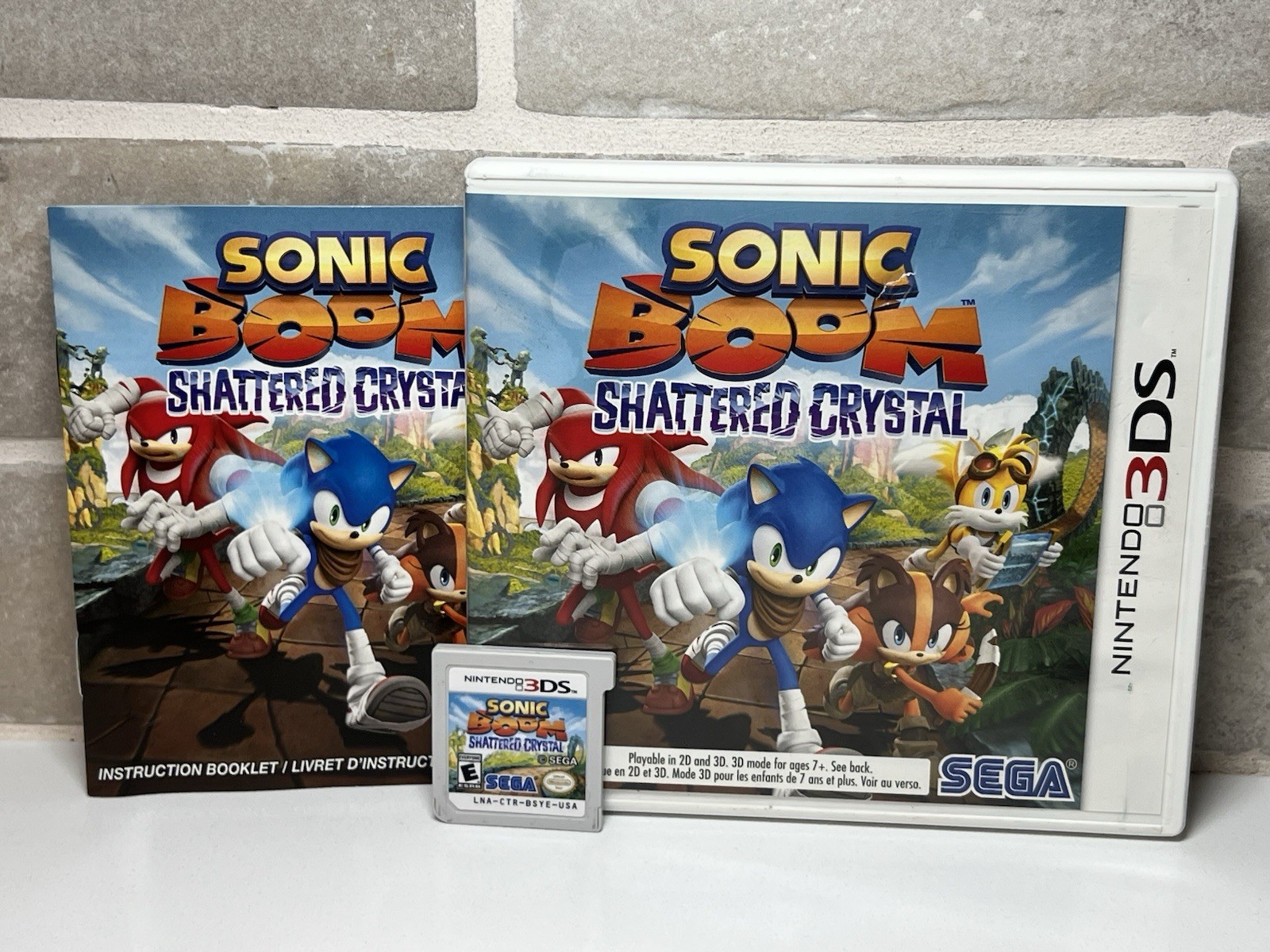 Sonic Boom: Shattered Crystal – Nintendo 3DS – CIB Complete