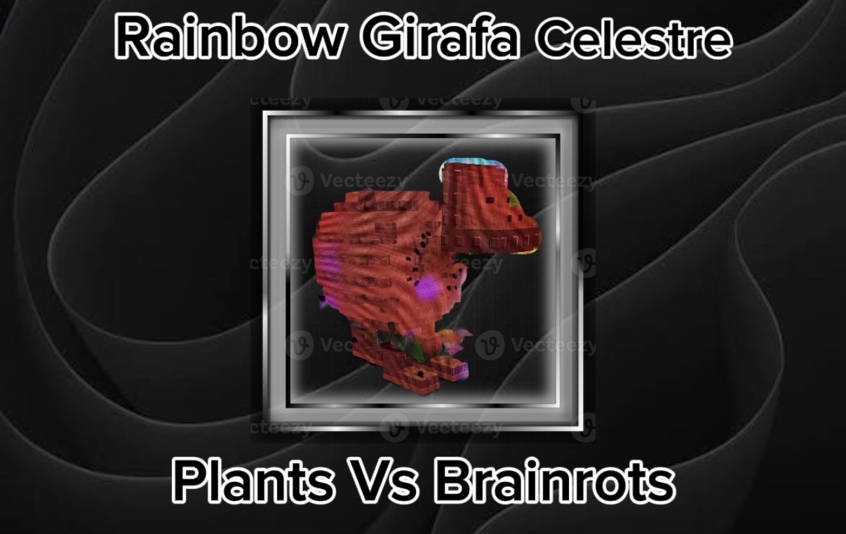 (Plants Vs Brainrots⚔️) CHEAPEST Rainbow Girafa Celestre