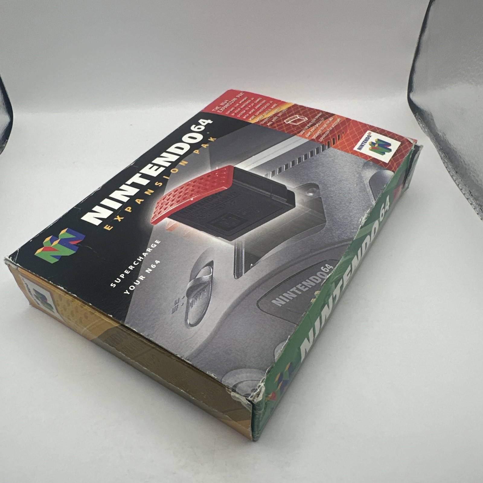 1998 Nintendo 64 Expansion Pak N64 Complete CIB w Manual, Box 4 MB