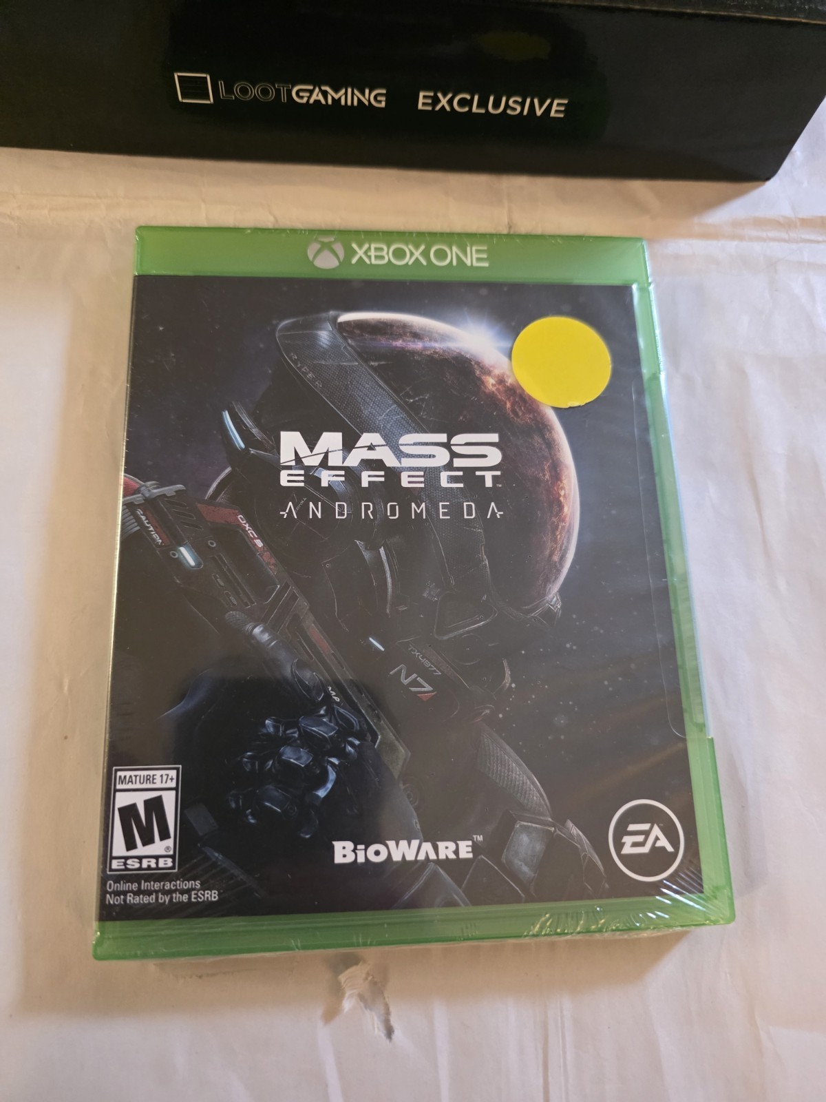 Bioware MASS EFFECT Andromeda Pathfinder LED Lamp Loot Gaming W/ Game Sealed !!
