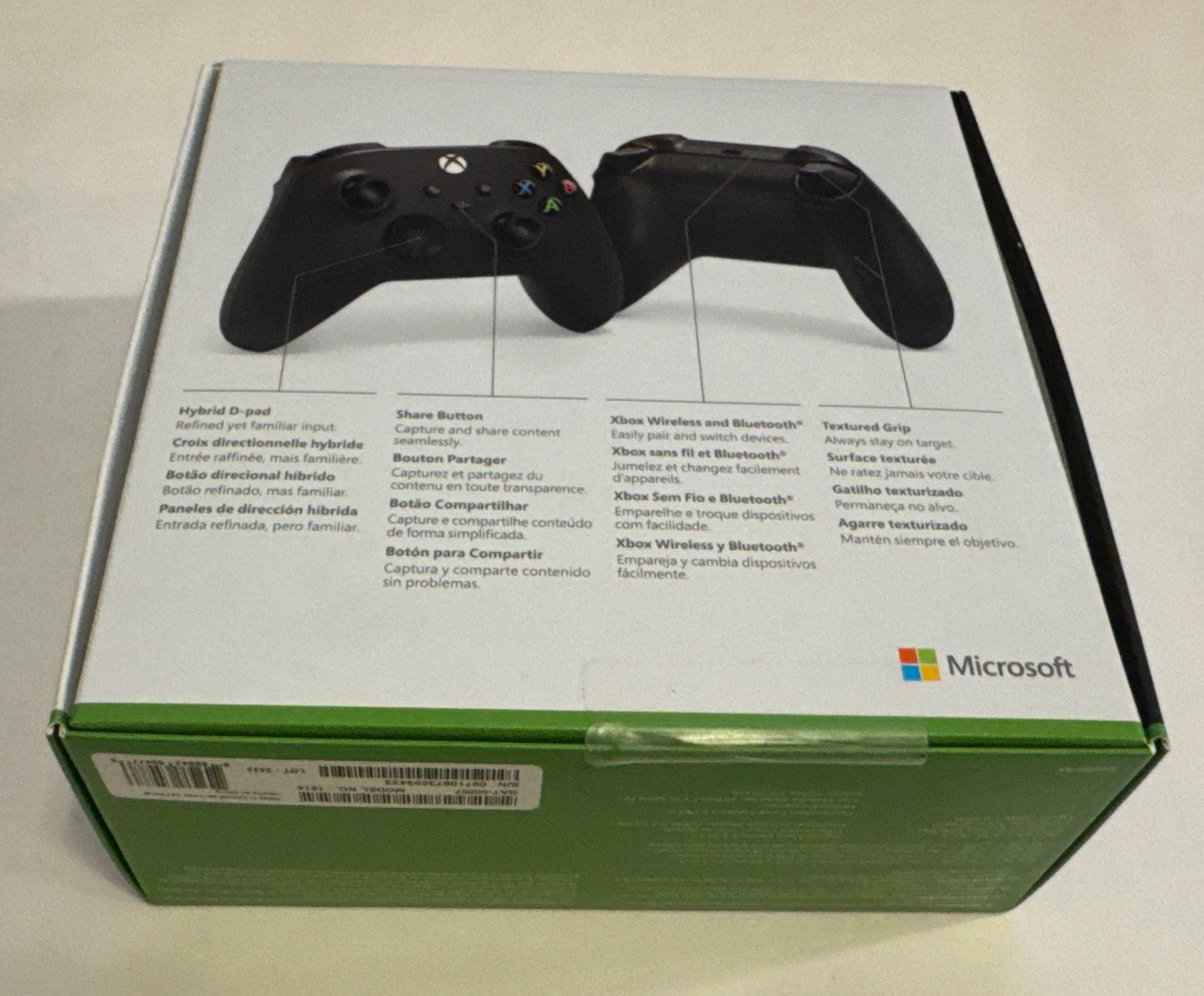 Xbox Wireless Controller Carbon Black Wireless And Bluetooth Connectivity