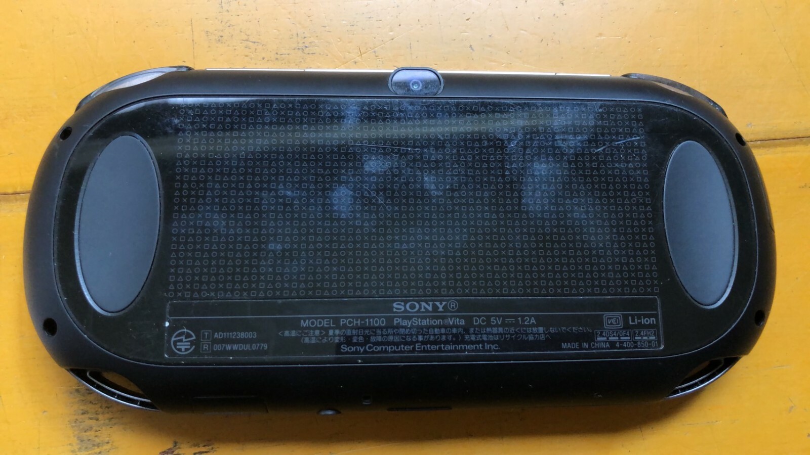 PlayStation PS Vita Console Crystal Black PCH-1000 ZA01 OLED Region free