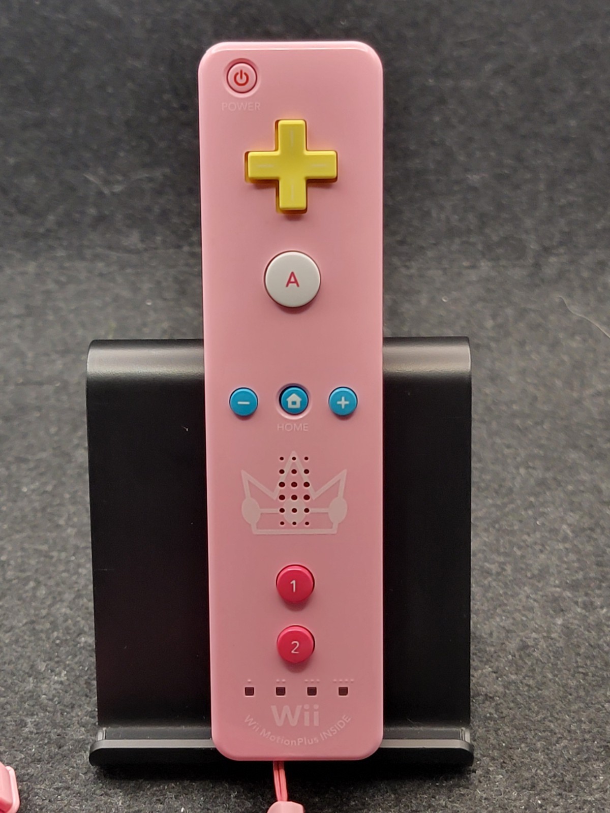 Princess Peach Nintendo Wii Motion Plus Remote Controller Pink in Box