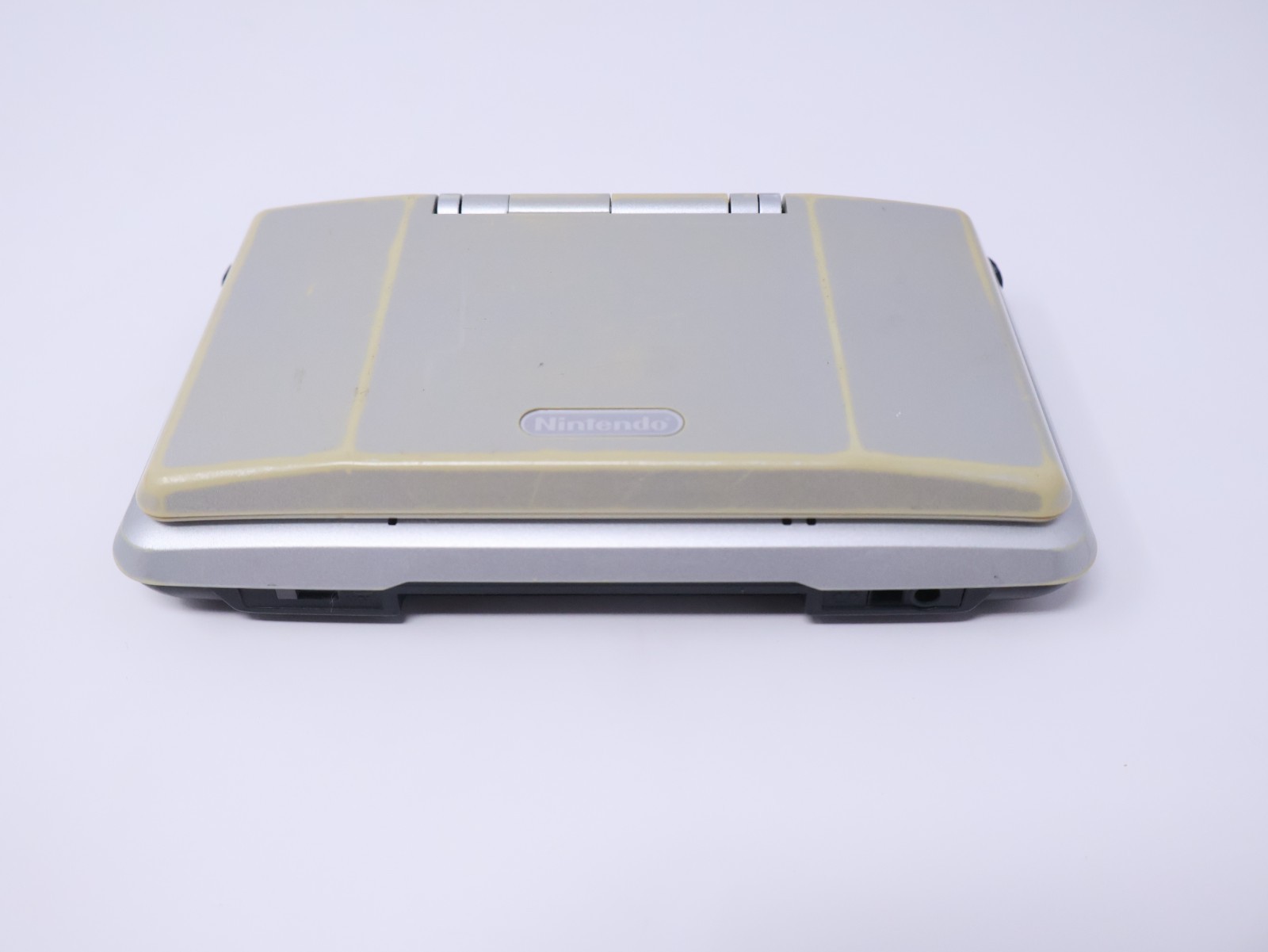 Nintendo DS Handheld Console Tested Working Titanium Silver w/ Charger & Stylus