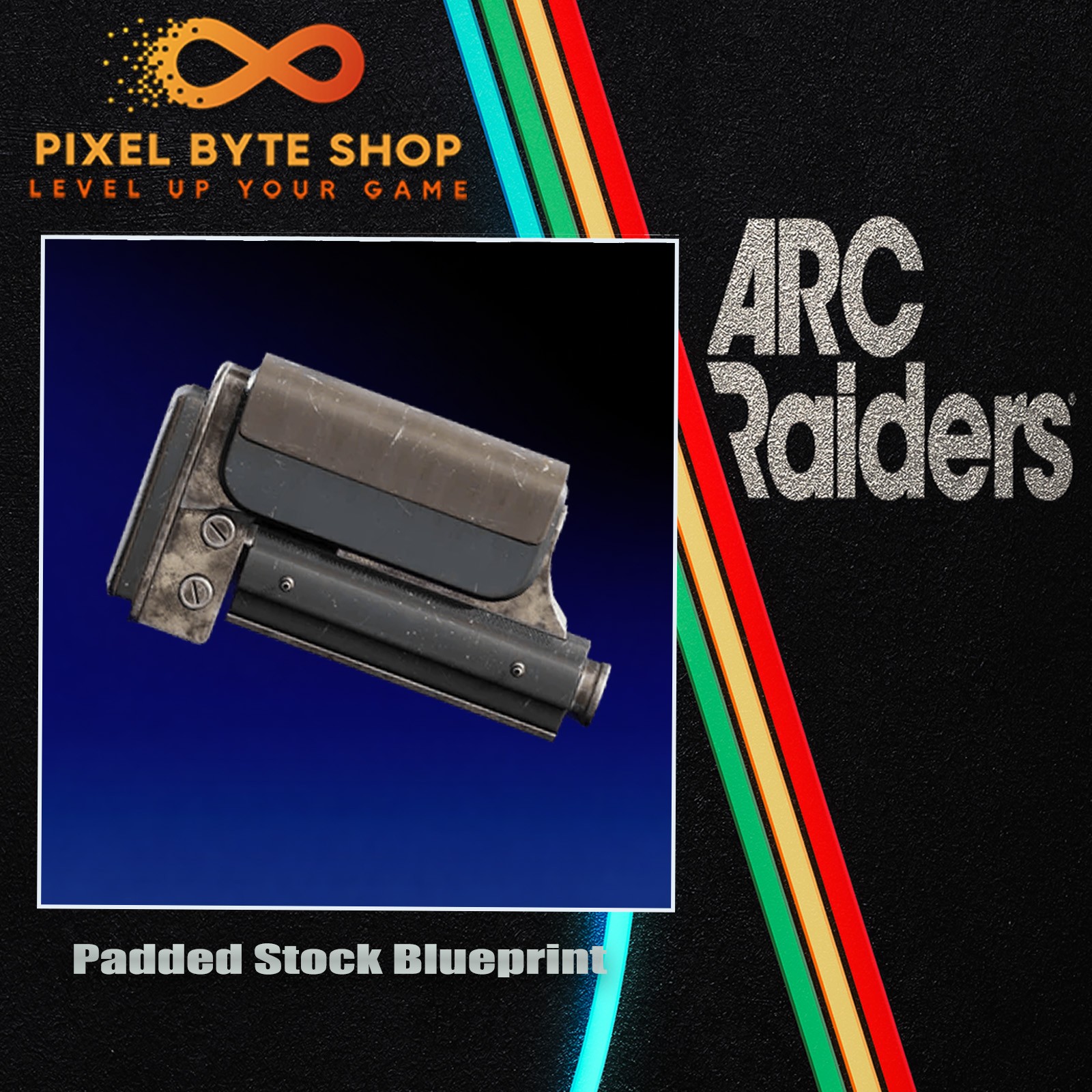 Arc Raiders Padded Stock Blueprint Trusted US Seller