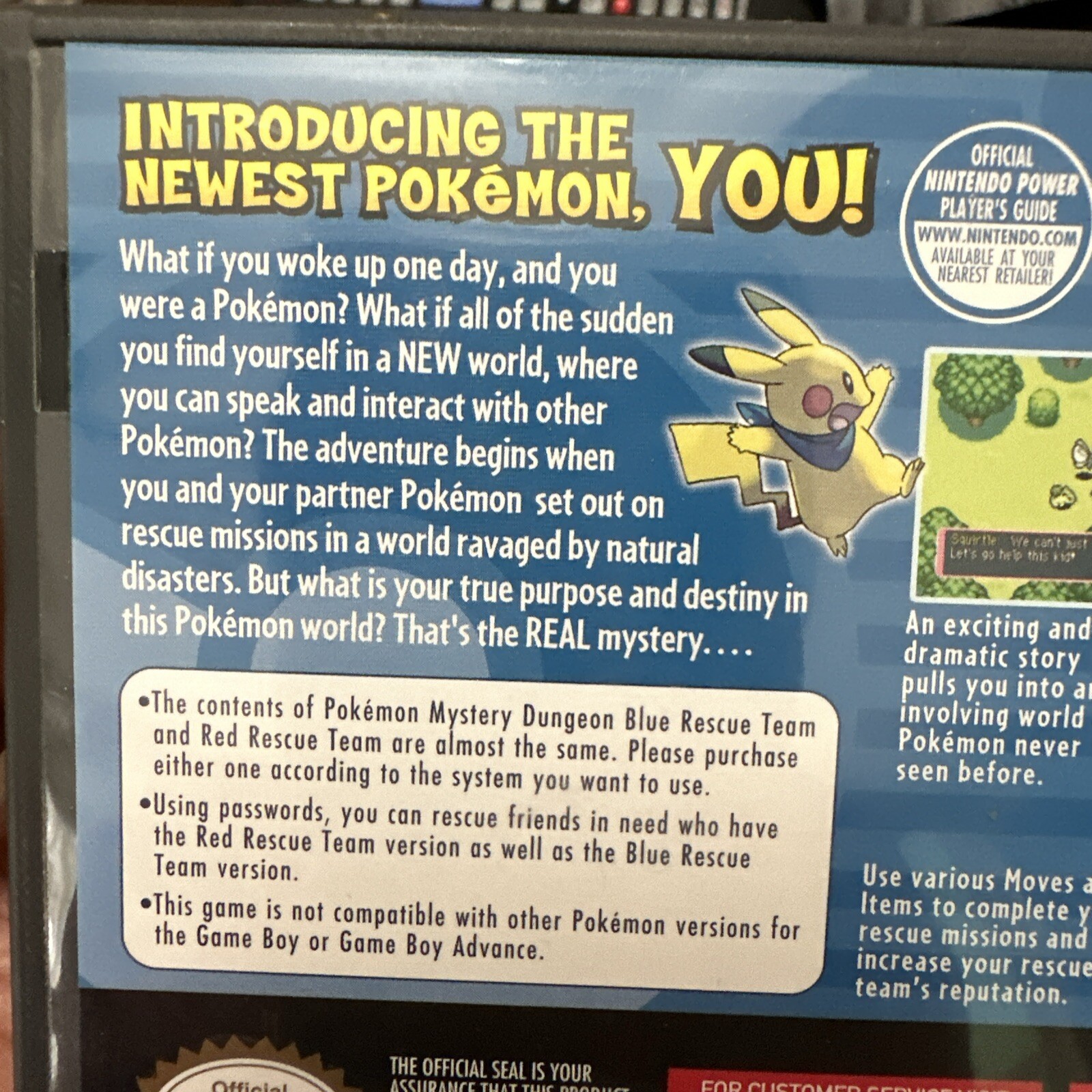 Authentic Pokemon Nintendo DS Case With Manuals – No Game.