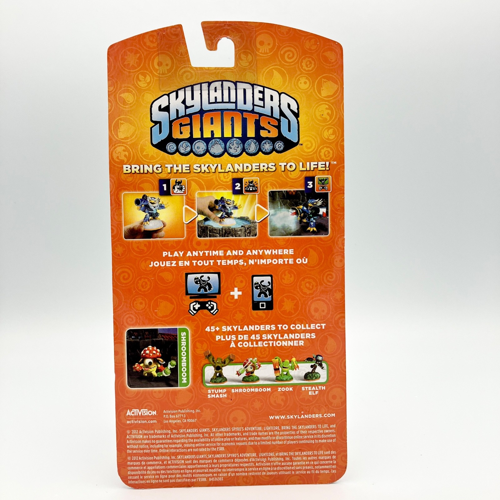 Skylanders Giants Metallic Green Shroomboom Variant Figure Activision NEW SEALED