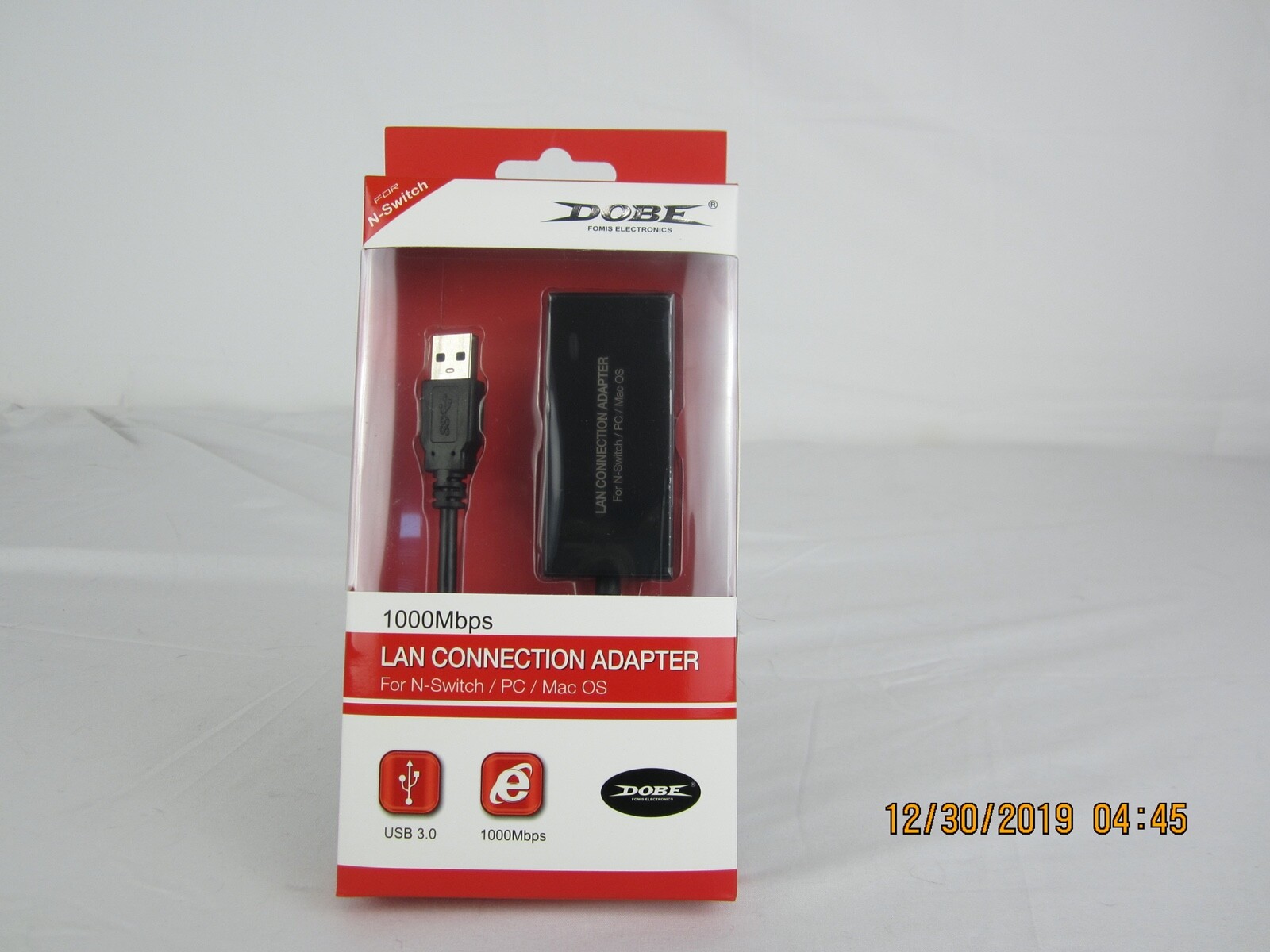 Dobe Wired Internet LAN Adapter For N-Switch/Pc/Mac Os