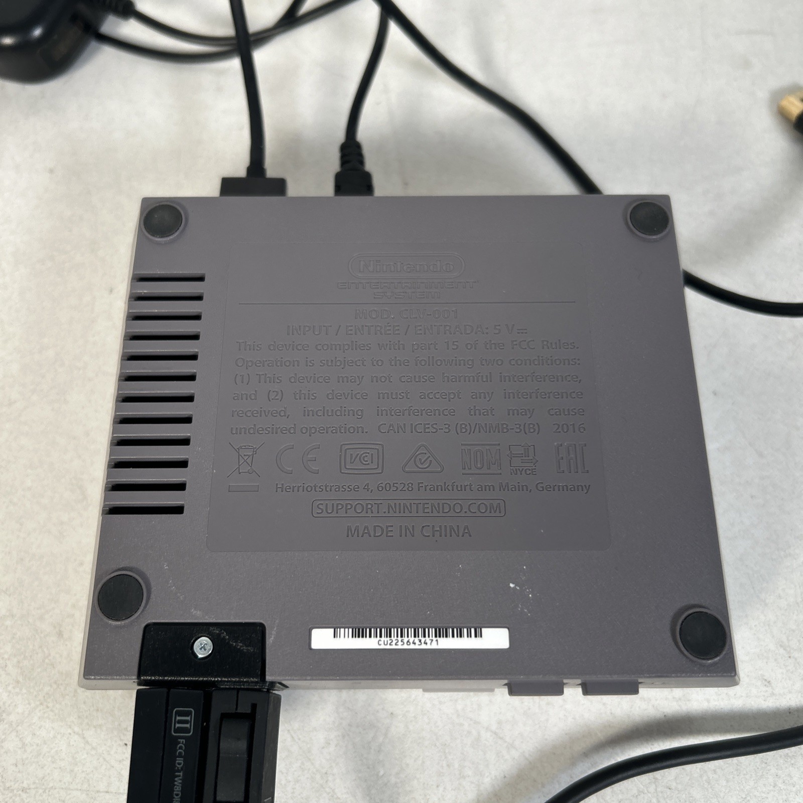 Nintendo NES Classic Edition Console Gaming System CLV-001 Gray
