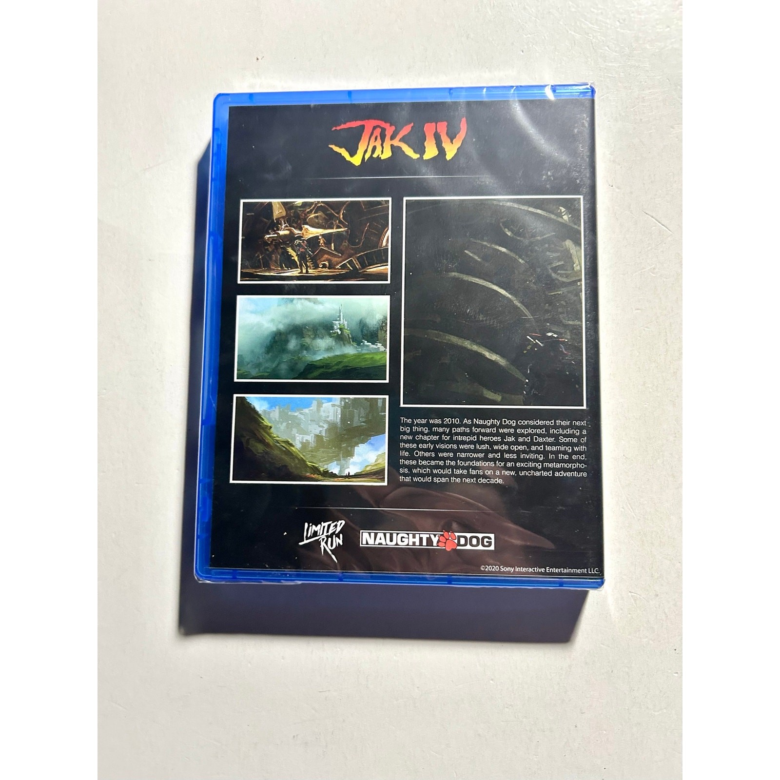 Jak Iv Mock Case No Game (PlayStation 4 PS4)Brand New🔥No Tears!