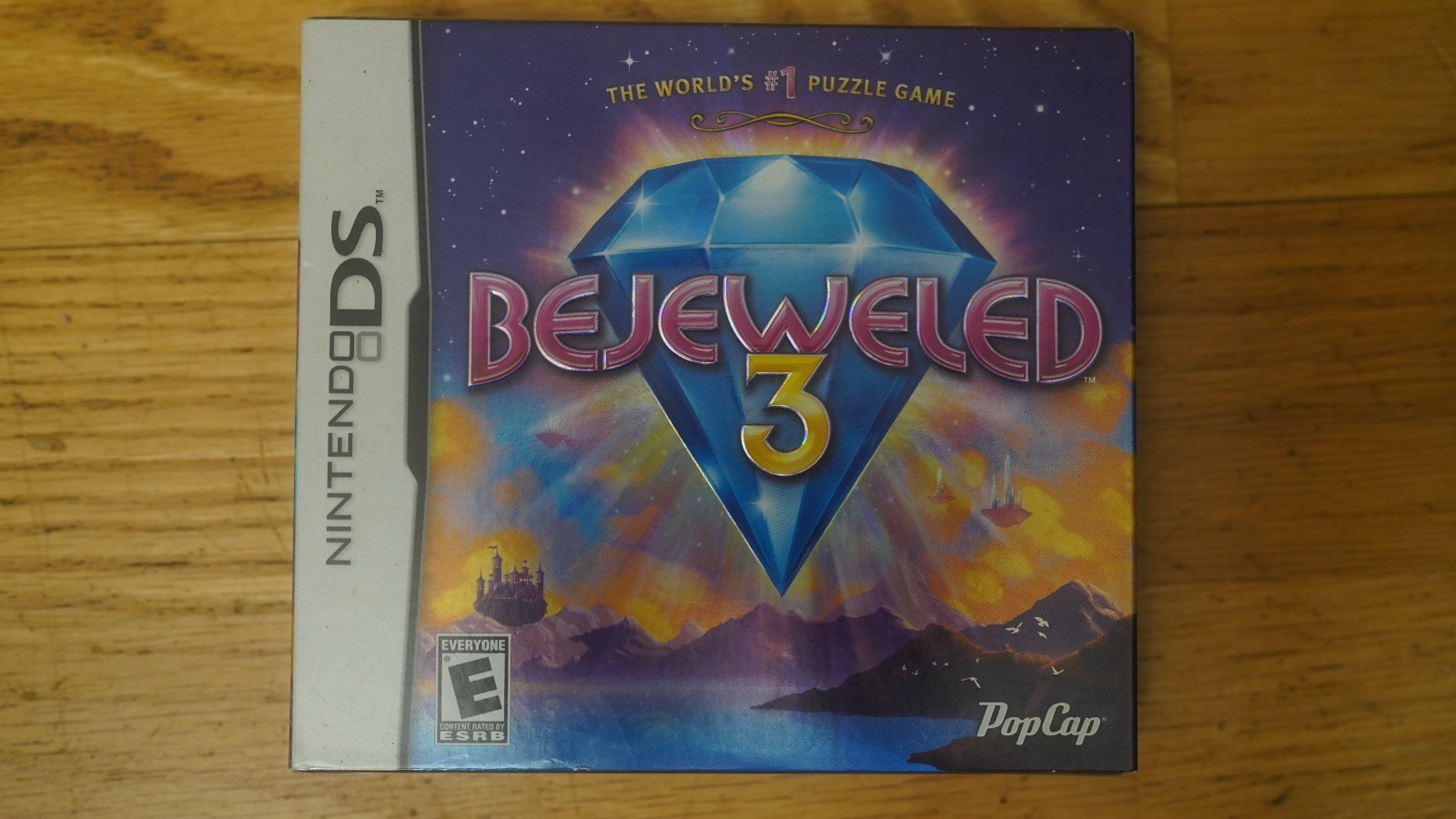 Bejeweled 3 (Nintendo DS, 2011) FACTORY SEALED WITH SLIP COVER