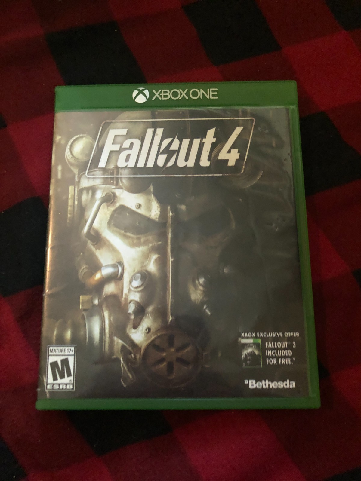 Fallout 4 Microsoft Xbox One 2015 Case Manual Disc Tested Works Great Authentic
