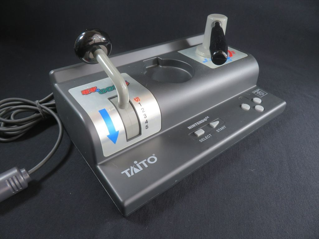 Densha de go 64 controller nintendo n64 Japan train game vrs microphone tested