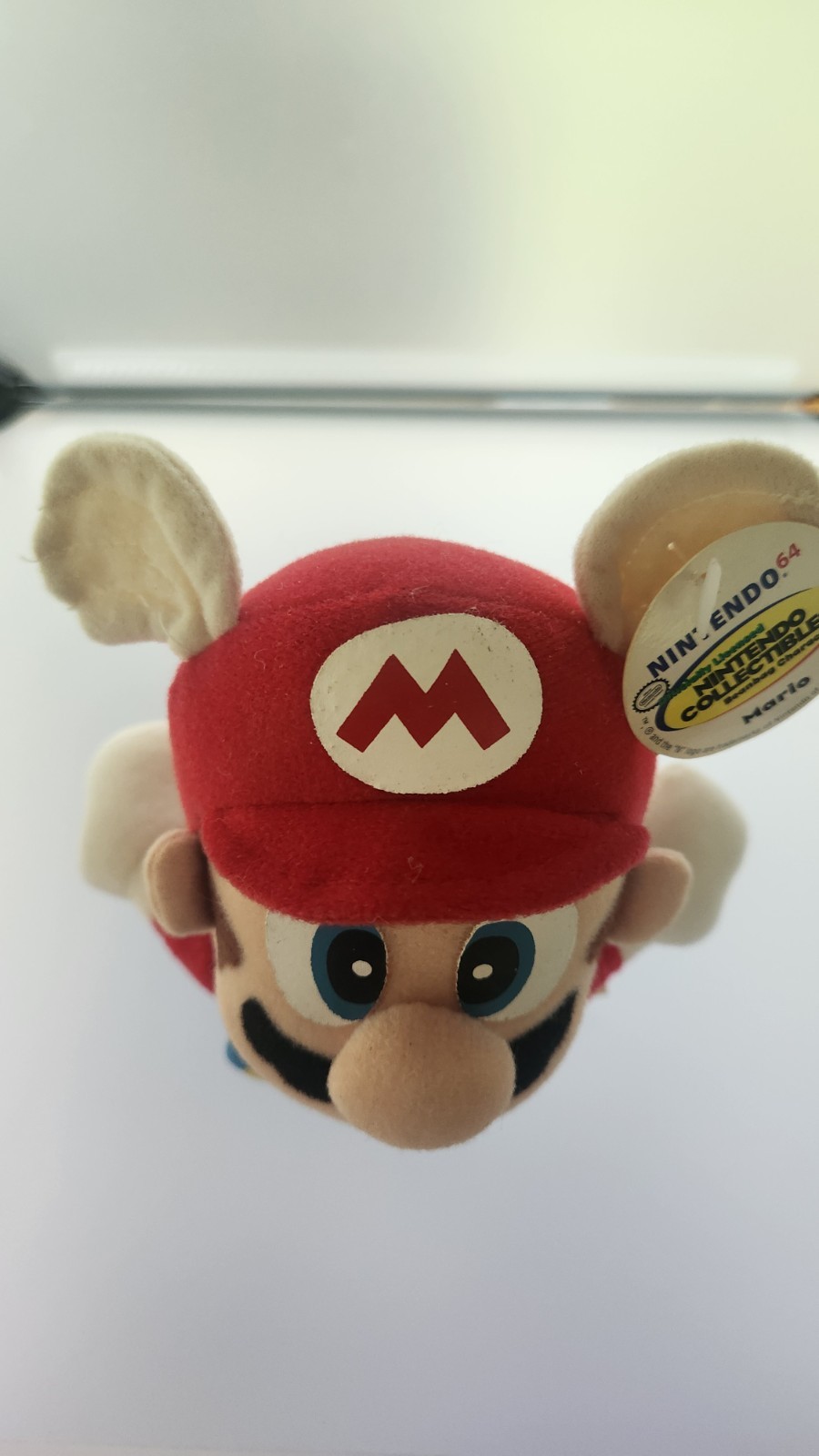 1997 Nintendo 64 Flying Mario Plush Collectible w/ Original Hang Tag Rare N64