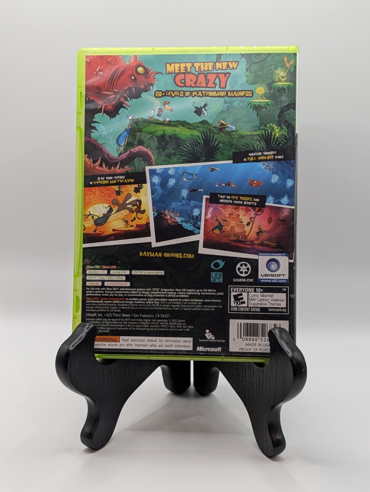 Rayman Origins Microsoft Xbox 360 – Complete In Box