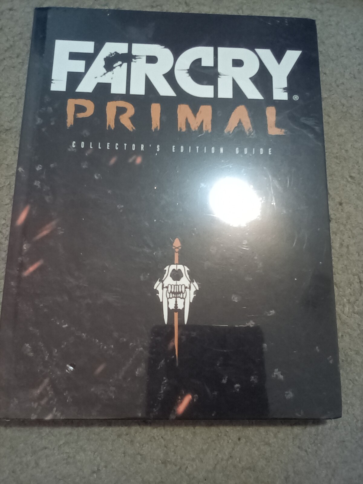 Sealed Far Cry Primal Collector’s Edition Hardcover With Stickers